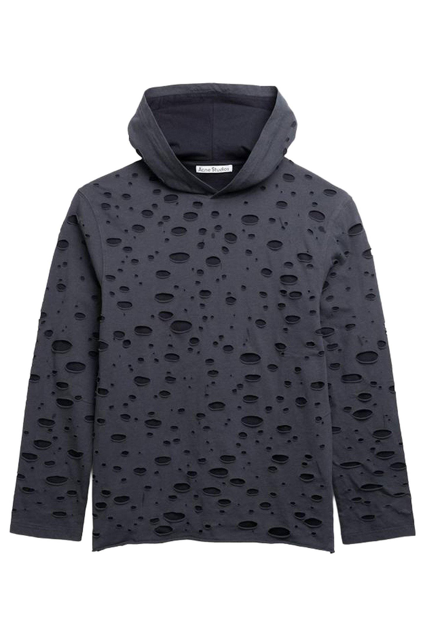 ACNE STUDIOS – LAYERED KNIT TOP BLACK 1