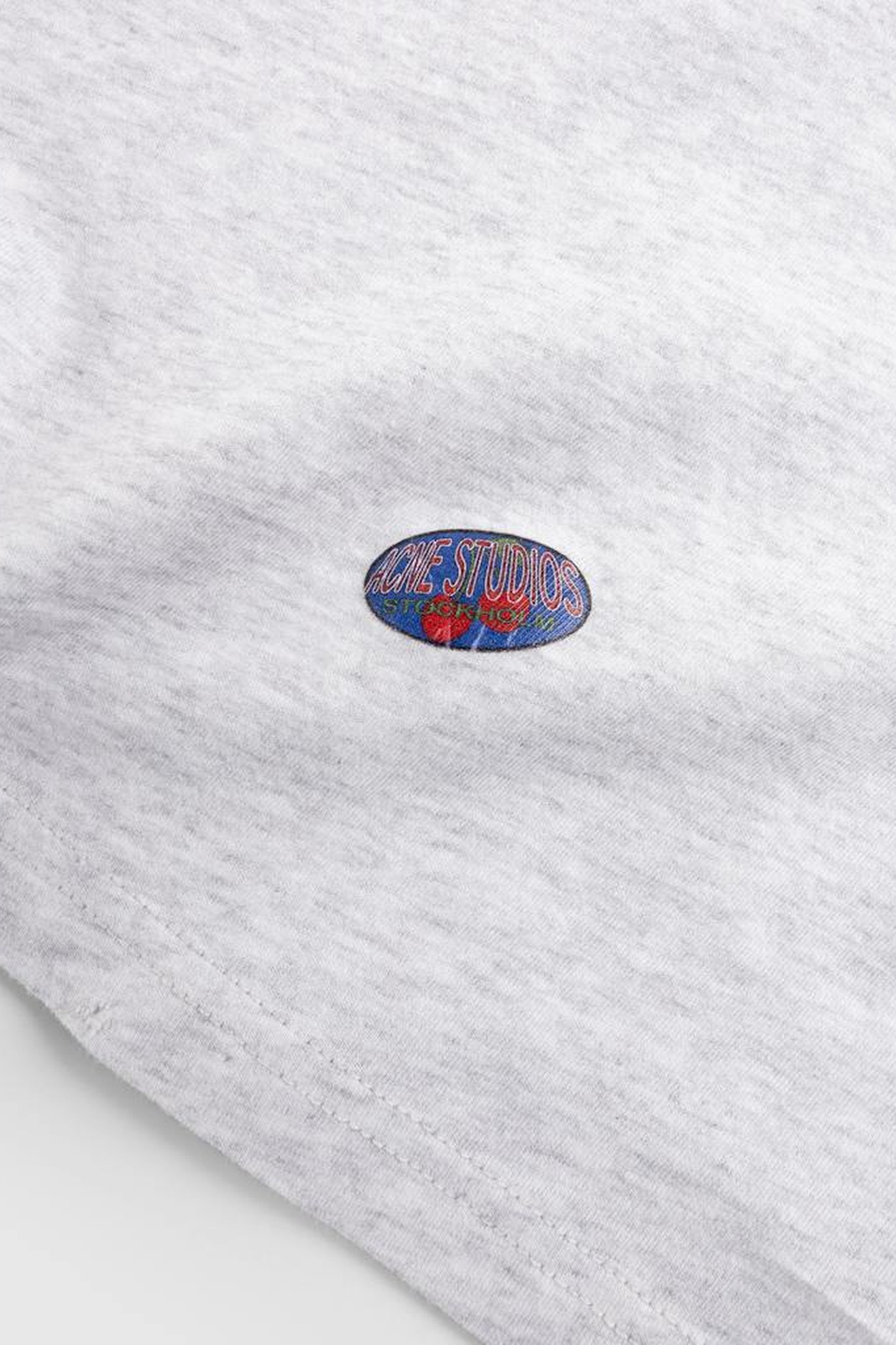 ACNE STUDIOS – LOGO T-SHIRT GREY 4