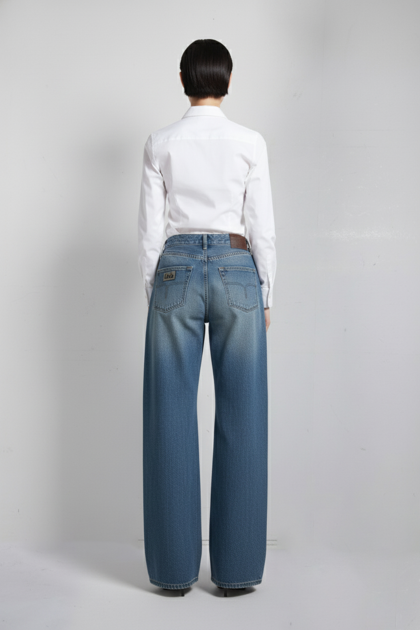 ROSA TURN UP VEINED GREEN 2