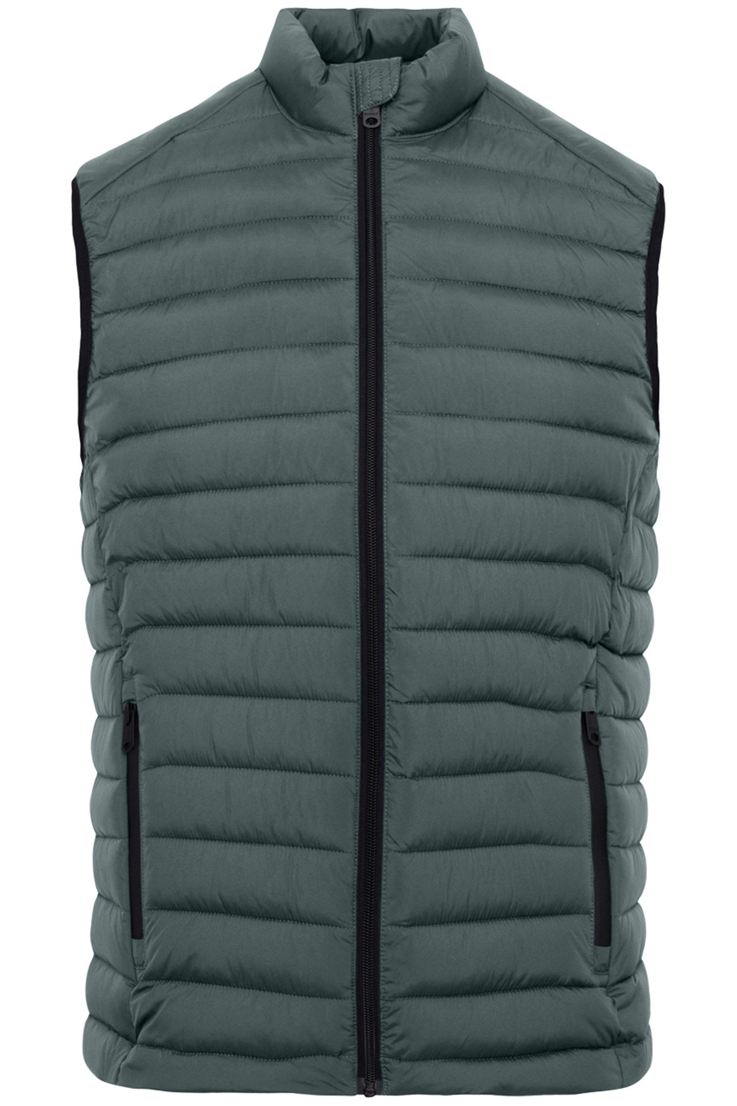 CARDIFFALF VEST DUSTY GREEN 1