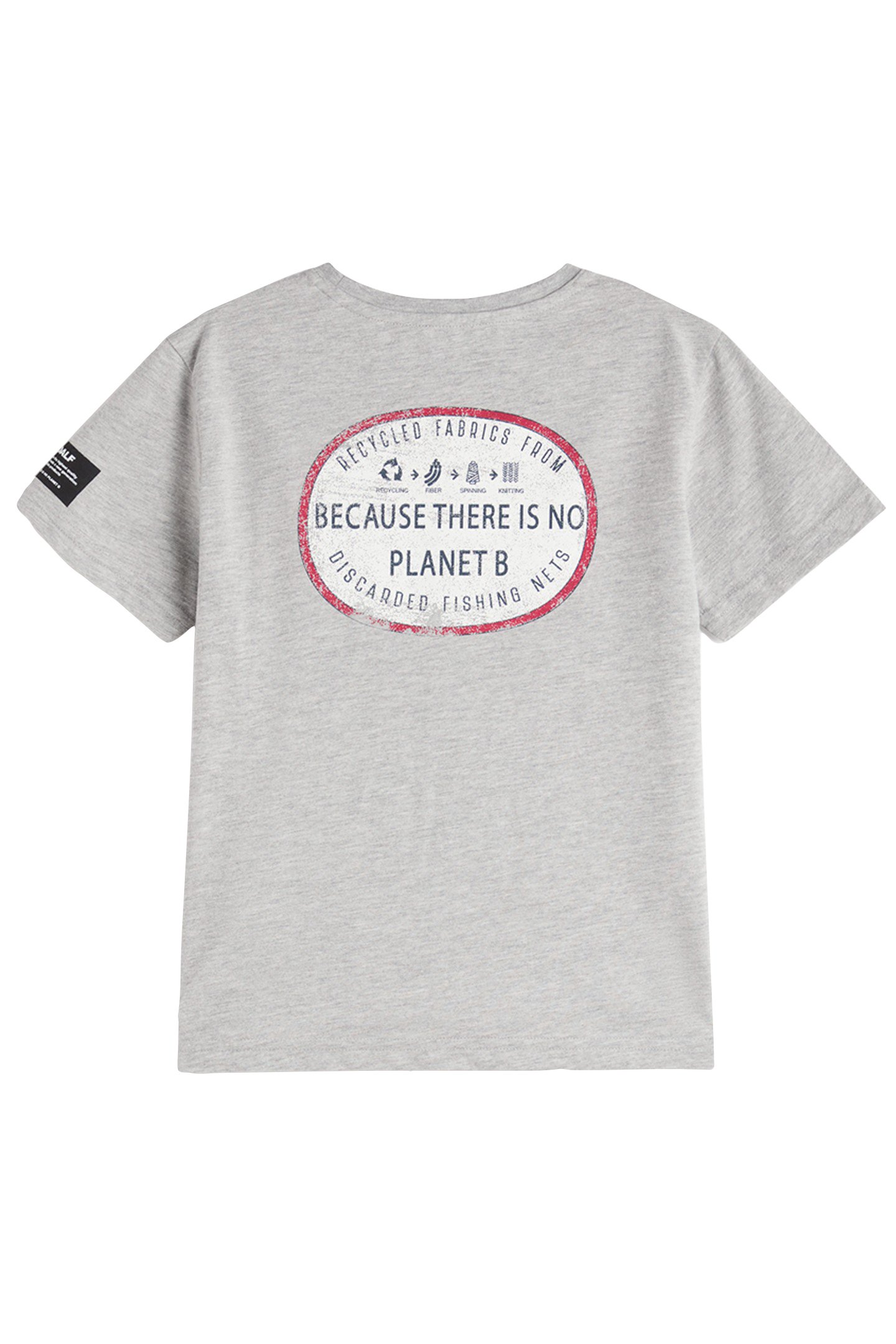 BOYS RAVELLOALF T-SHIRT GREY MELANGE 2