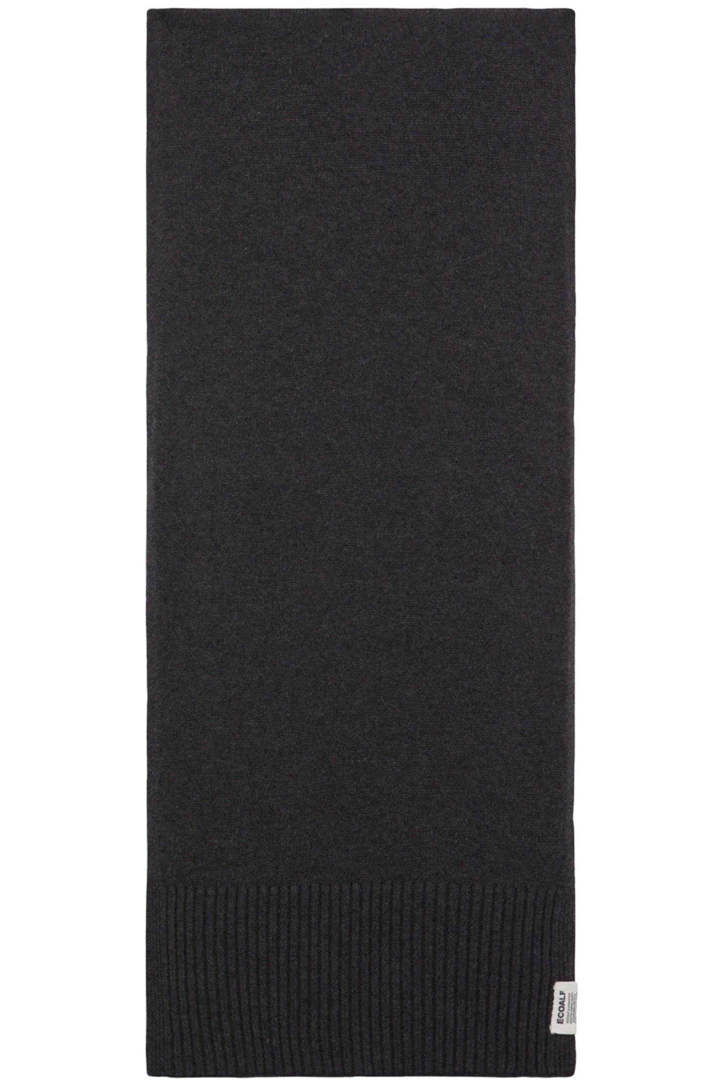 UNISEX WOOLALF SCARF DARK GREY MELANGE 2