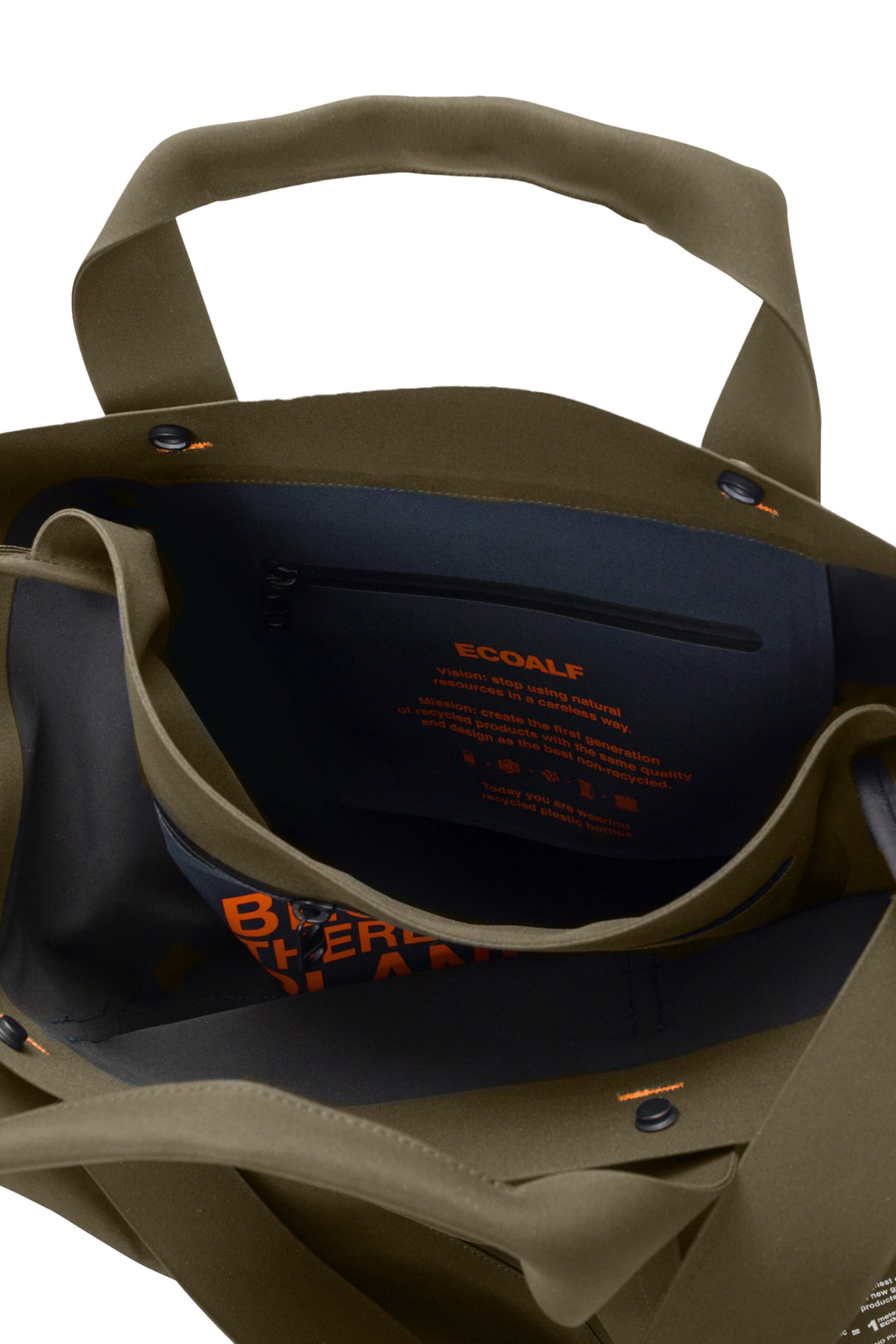 BONDEDALF SHOPPER L ARMY GREEN 4