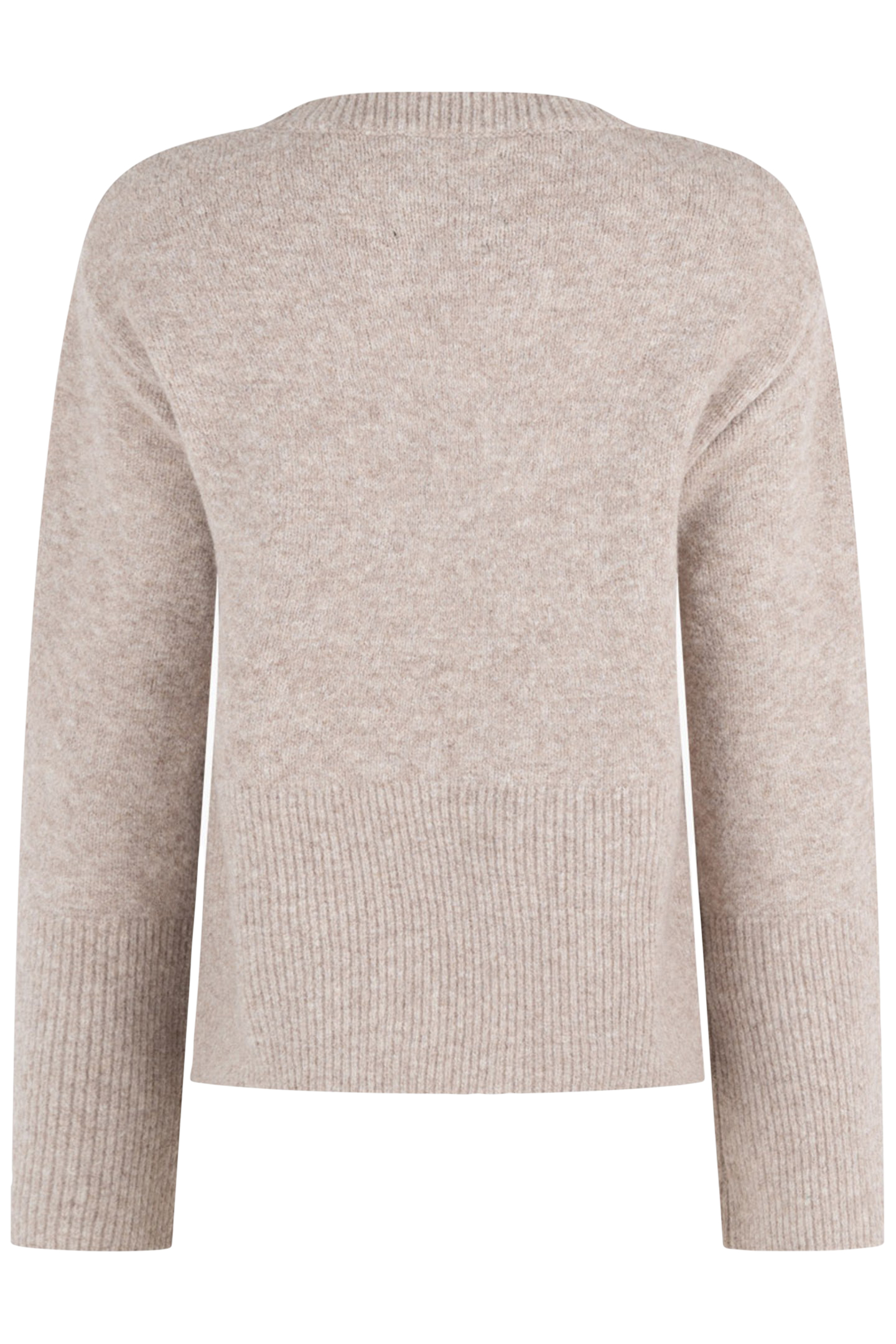 NALA KNITTED PULL LONG SLEEVE SANDALWOOD MELEE 3