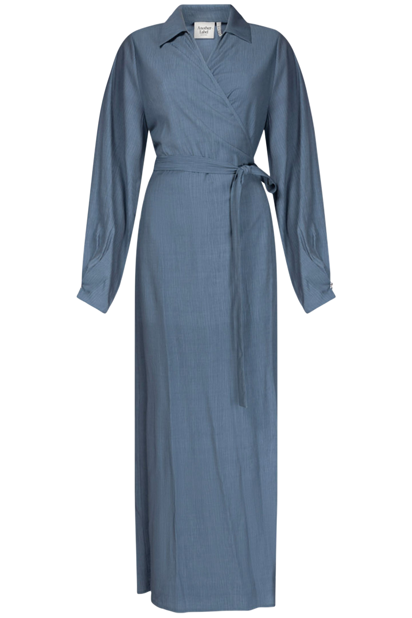 GEORGIA DRESS LONG SLEEVE BLUE HORIZON 1