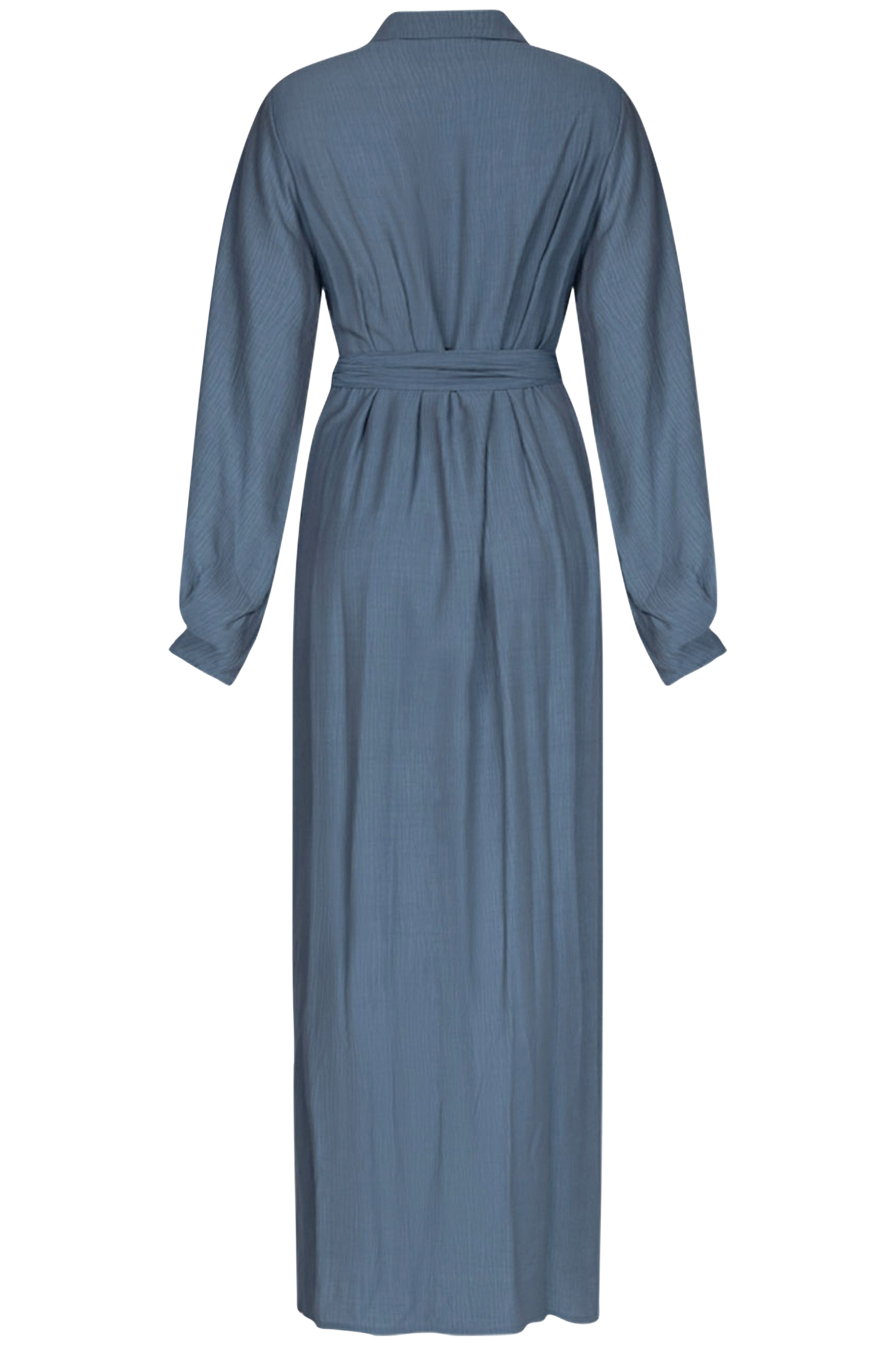 GEORGIA DRESS LONG SLEEVE BLUE HORIZON 2