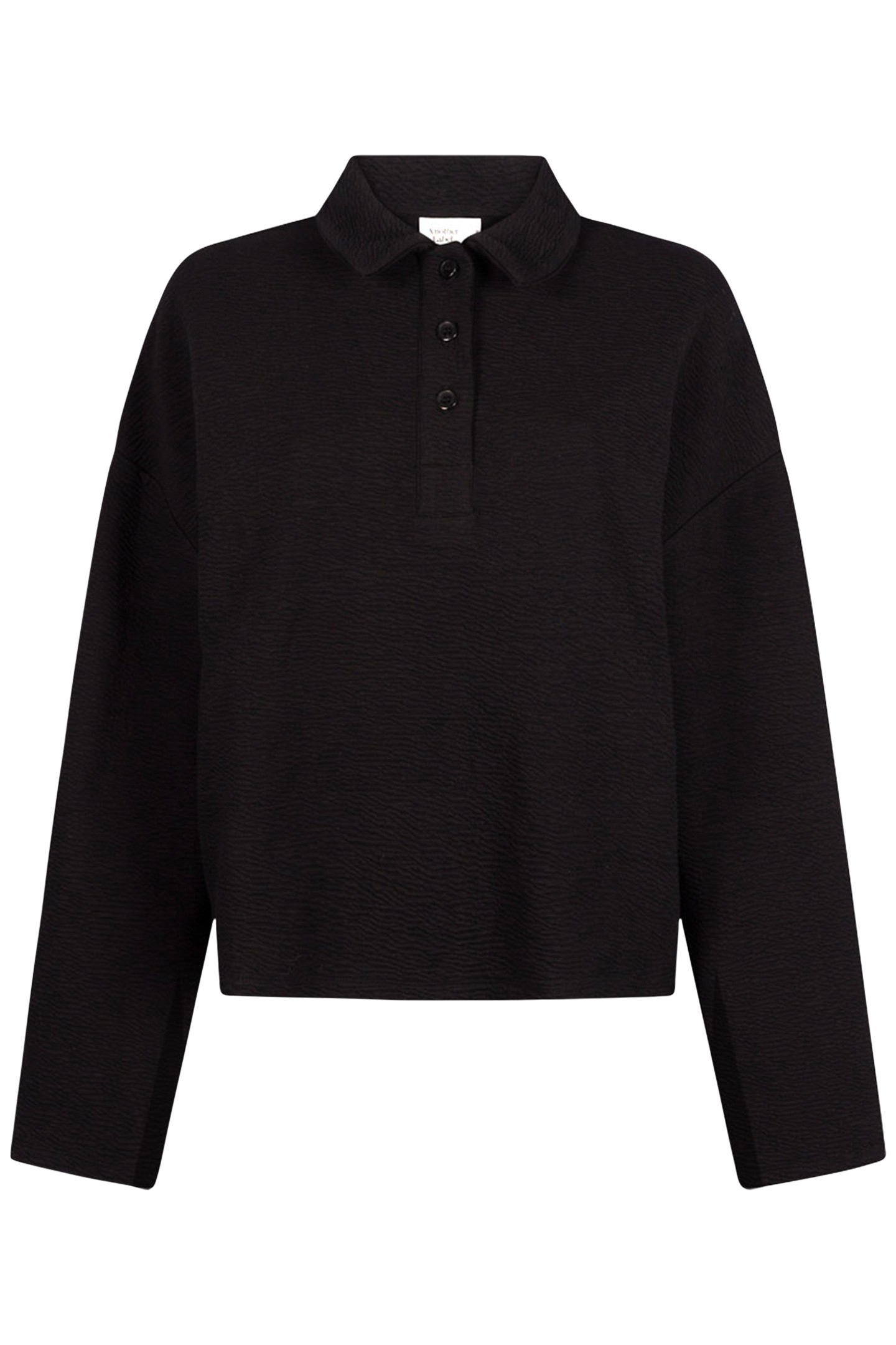ISMENE TOP LONG SLEEVE BLACK 1