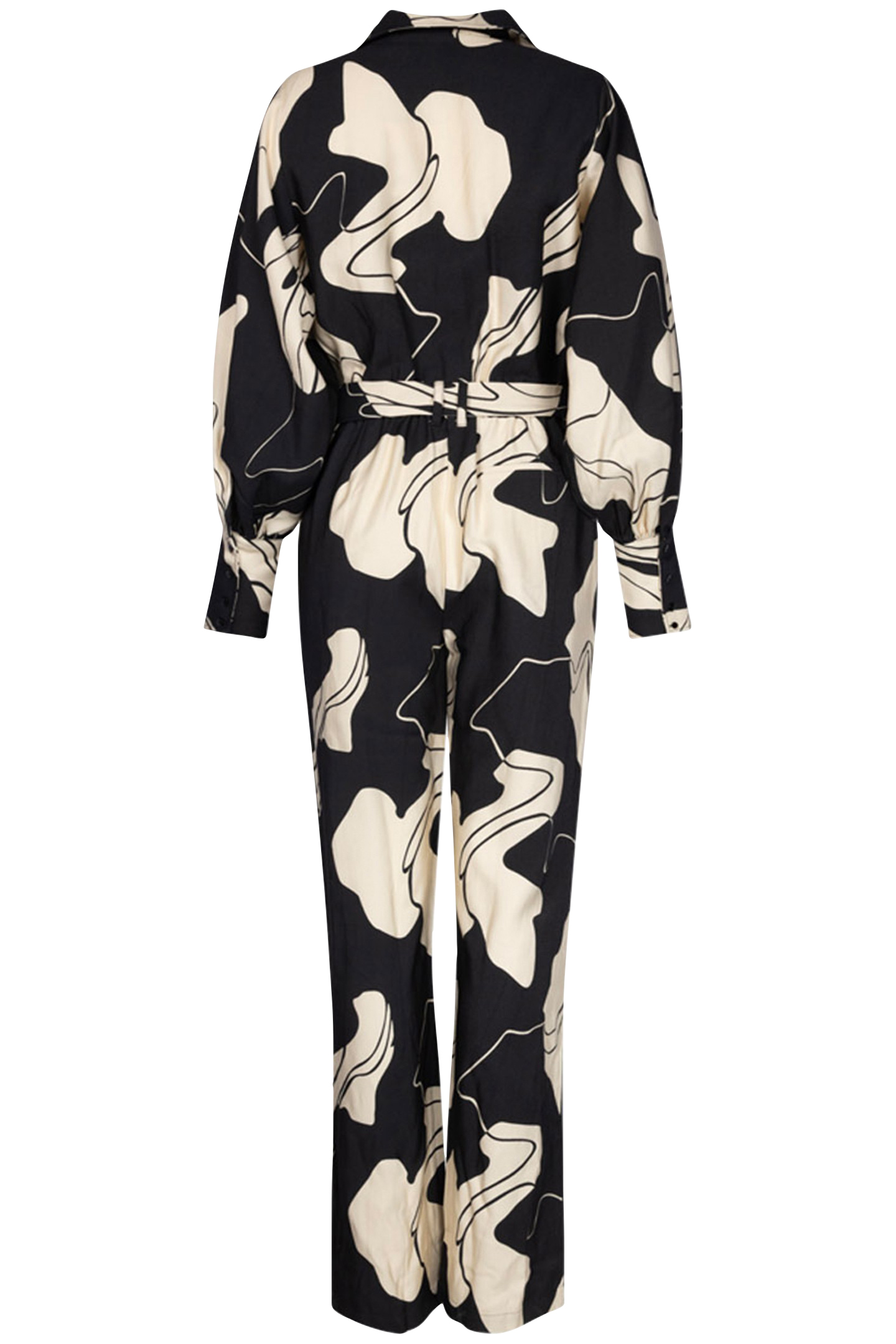 ELLY JUMSUIT LONG SLEEVE BLACK RIVER 2