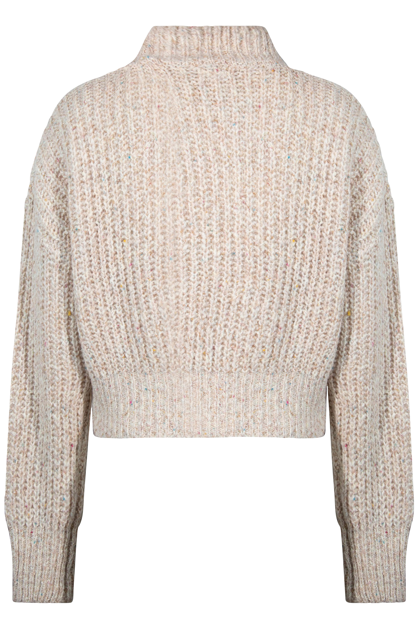 DYLAN KNITTED PULL LONG SLEEVE EGG WHITE MELEE 3