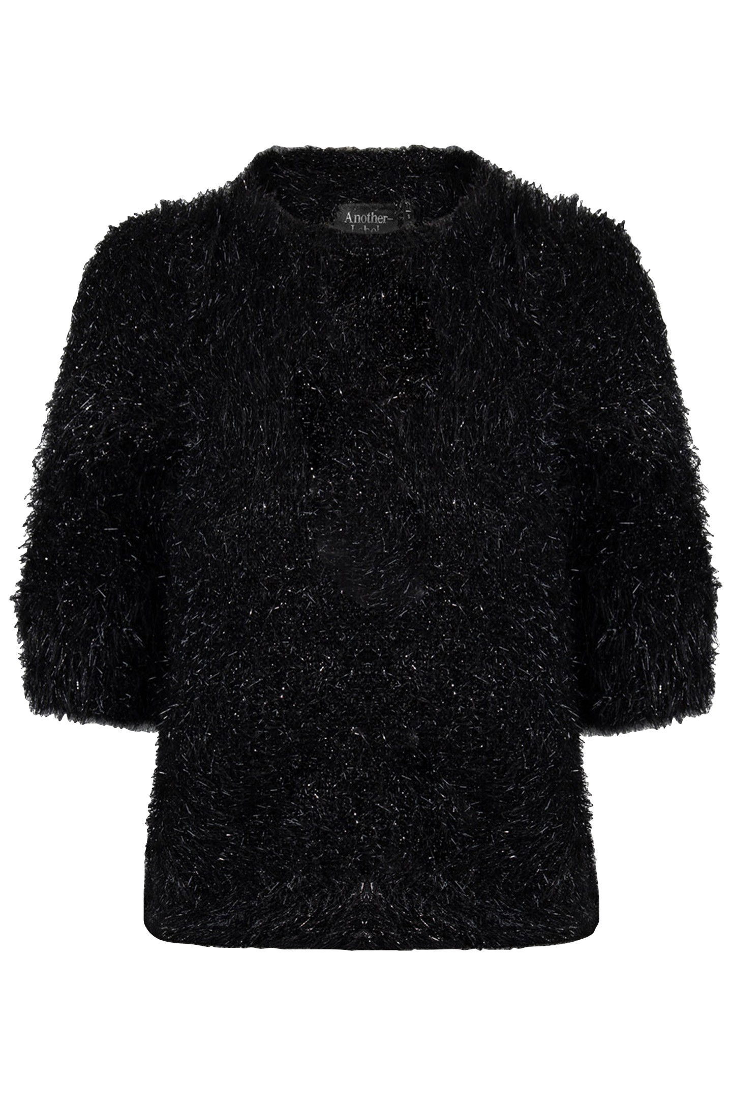 JACKY KNITTED PULL SHORT SLEEVE BLACK 2