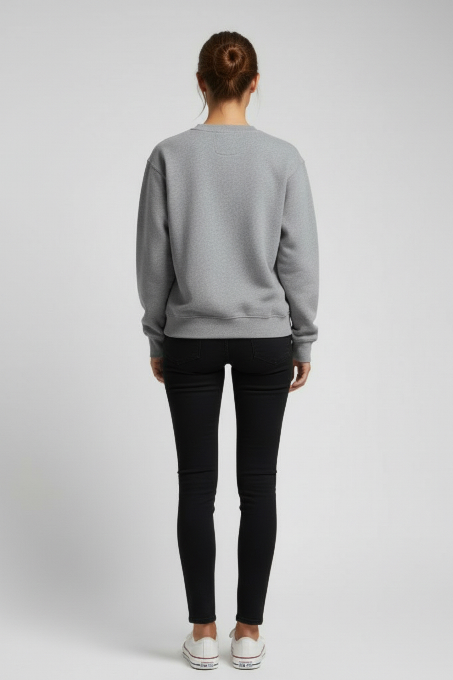 ALWAYS LATE SWEATER GREY MELANGE 3