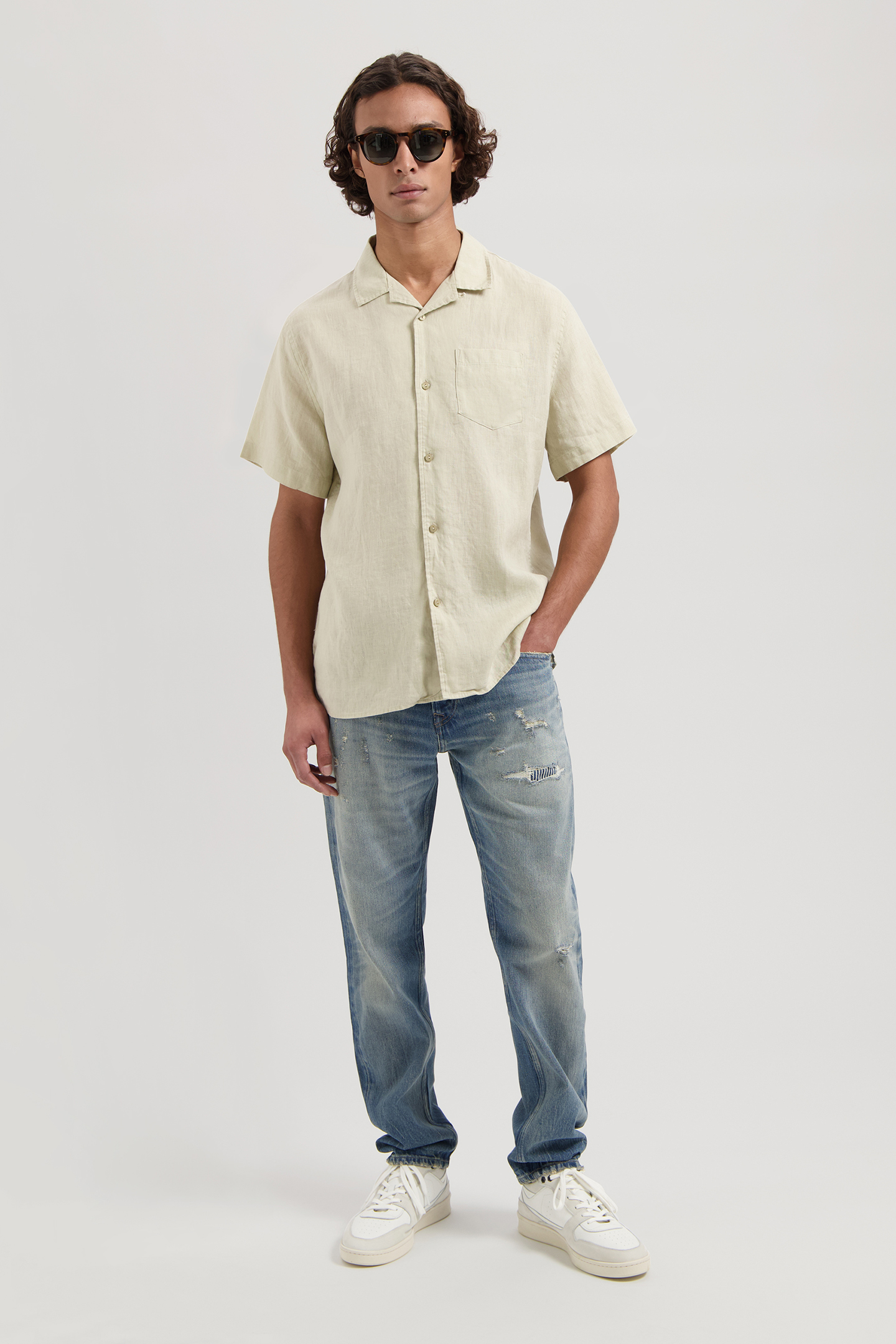 HERO RESORT SHIRT SAND 3