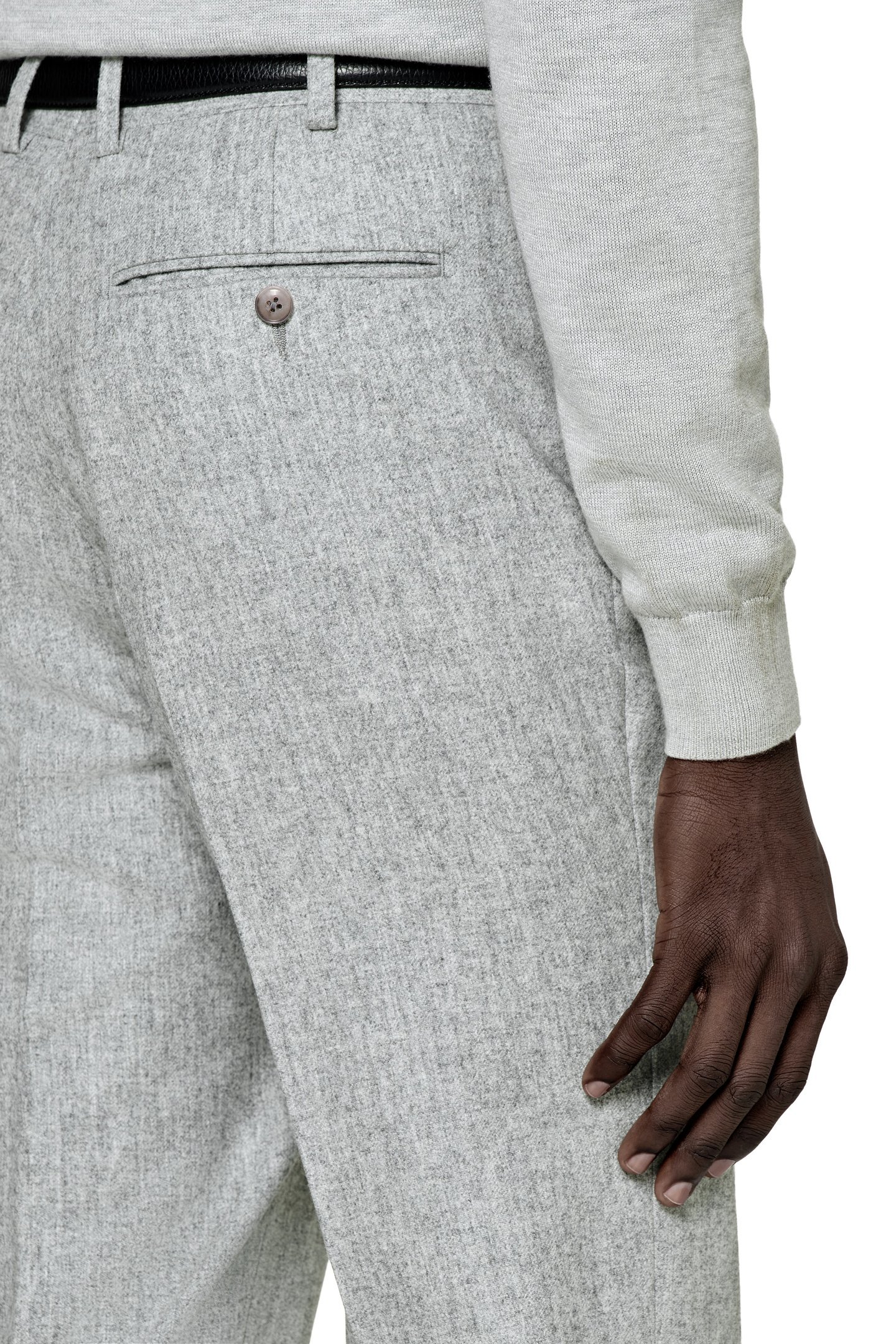 TROUSERS-L.GREY LIGHT GREY 9