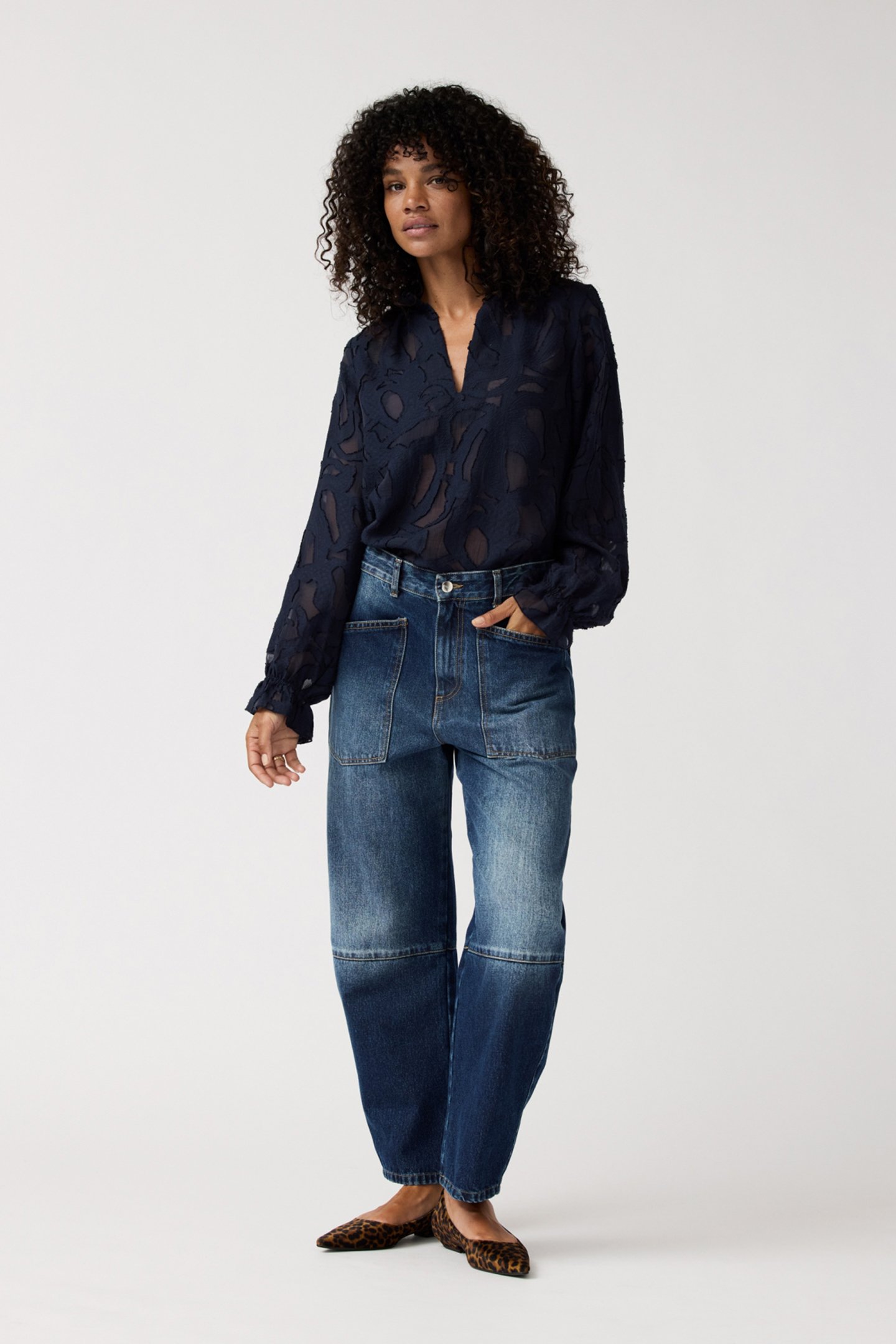 HEATHER DENIM DARK-BLUE-VINTAGE 1