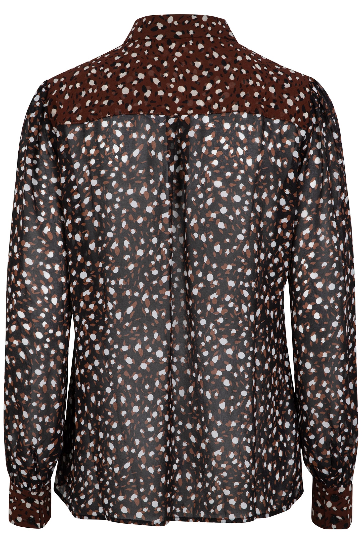 BLOUSE BASIC ANIMAL STEPS PRINT 6