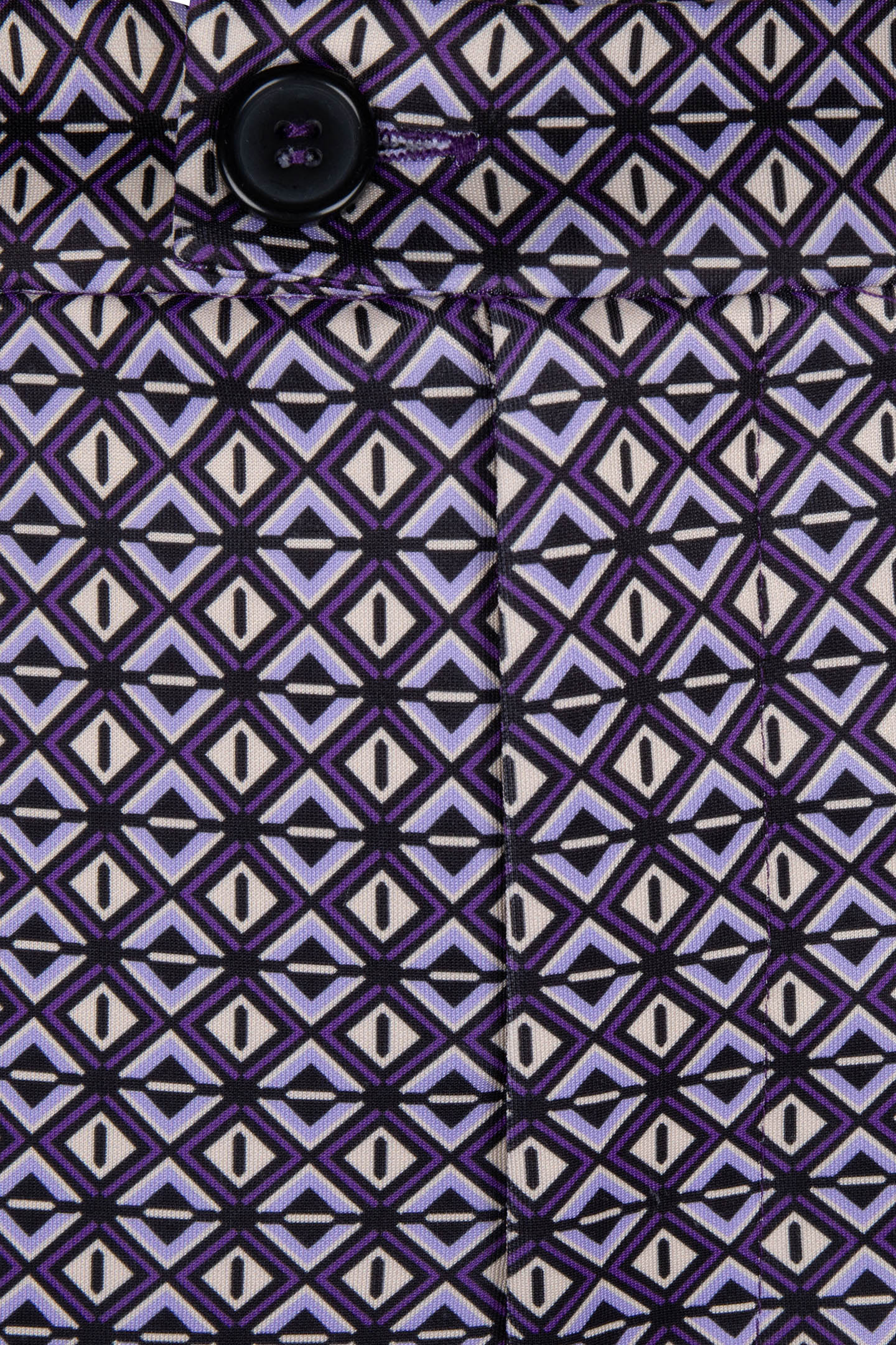 TROUSERS FLAIR GRAPHIC EARTH PRINT 9