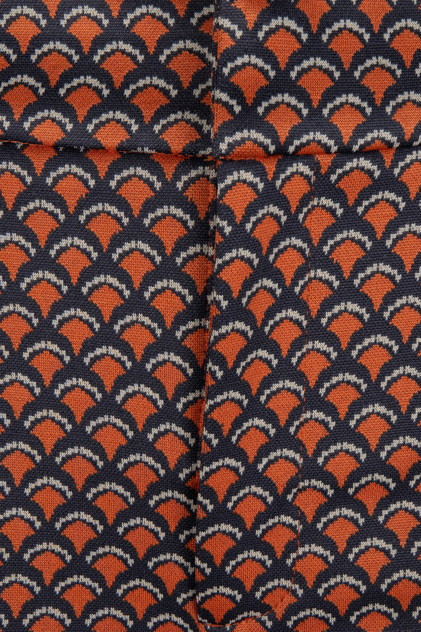 TROUSERS CHINO SCALLOPED PRINT PRINT 9