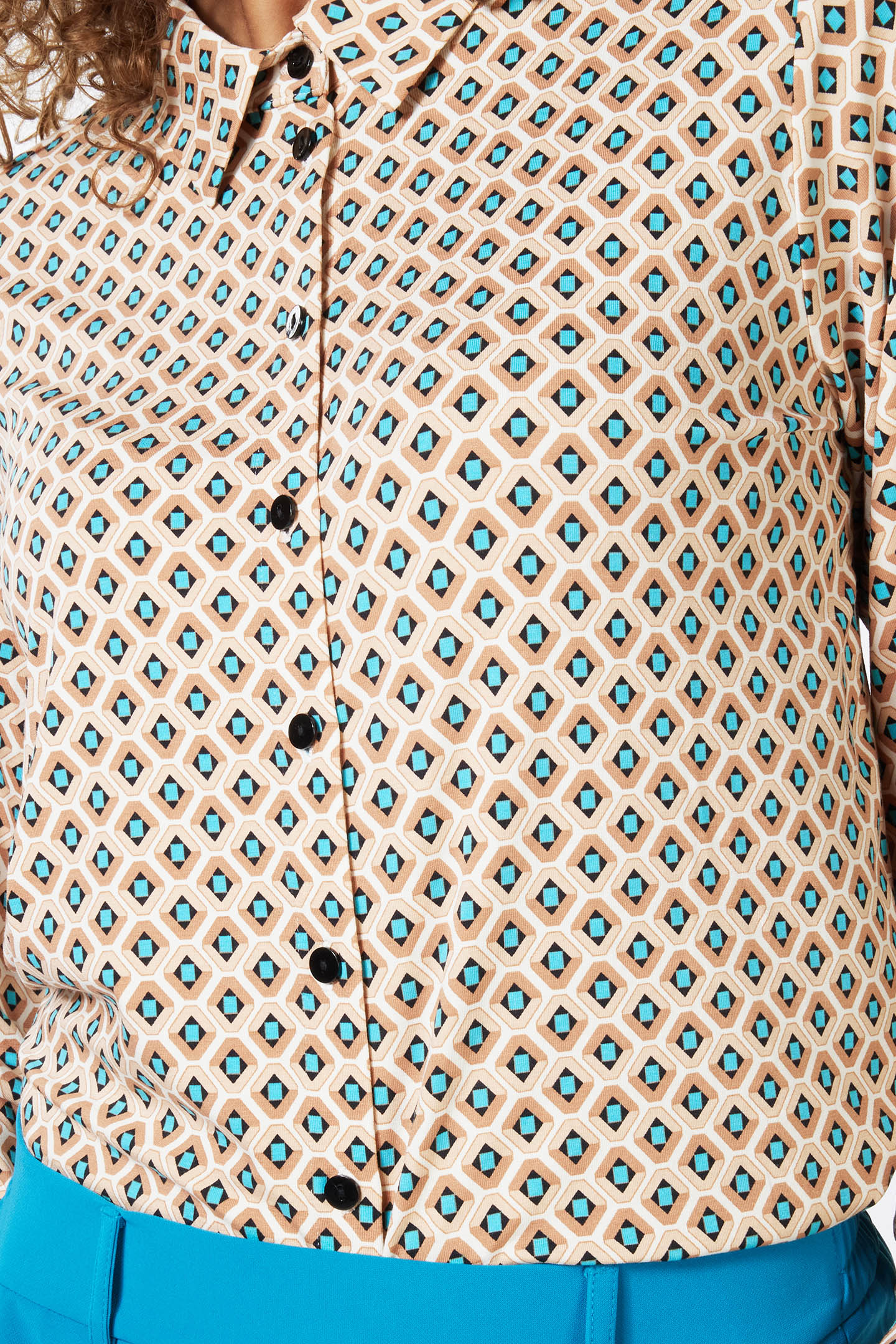 BLOUSE GRAPHIC ROOTS SJ PRINT 9