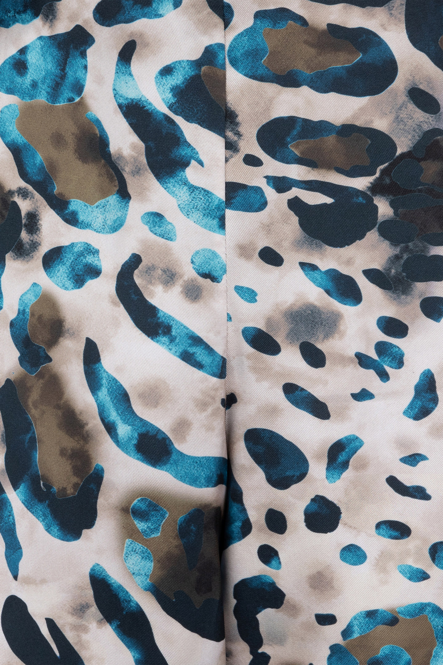 TROUSERS SATEEN ANIMAL ROOTS PRINT 7