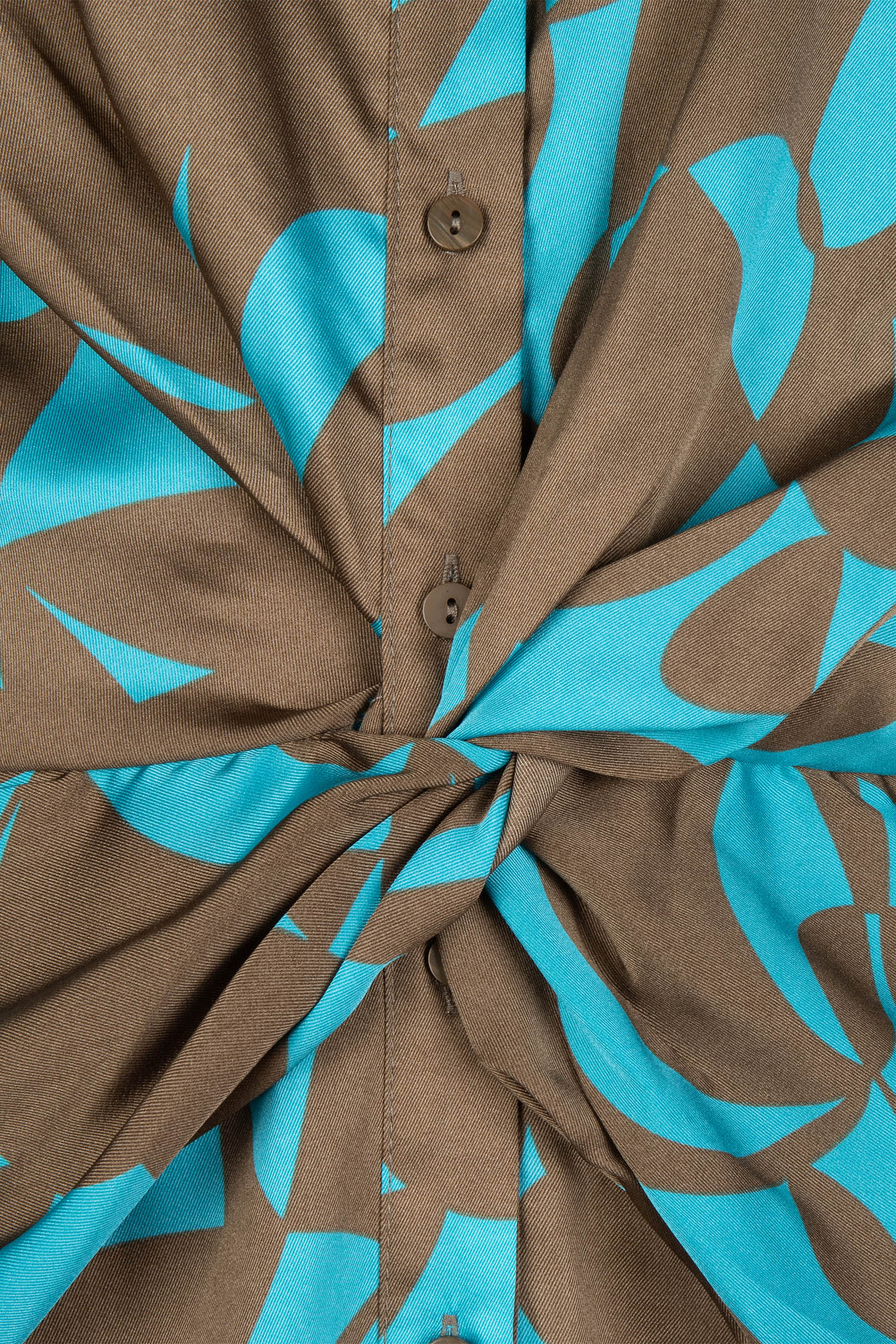 DRESS FANCY SATEEN EXPRESSIVE ROOTS PRINT 5