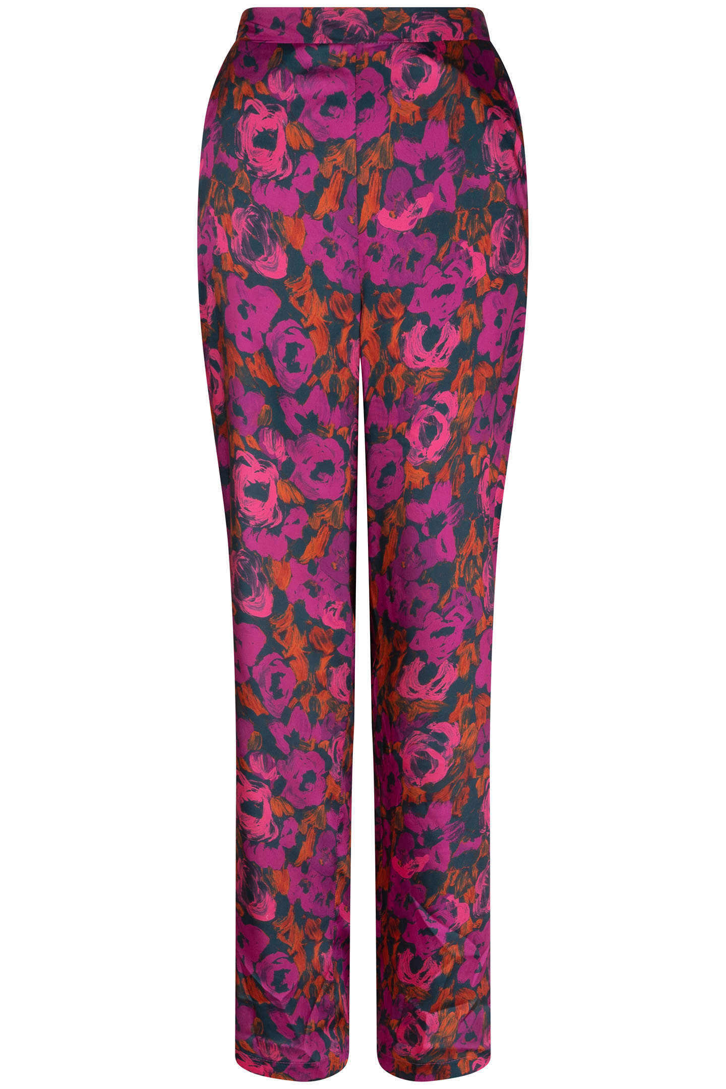 TROUSERS SATEEN FLORAL WILDING PRINT 5