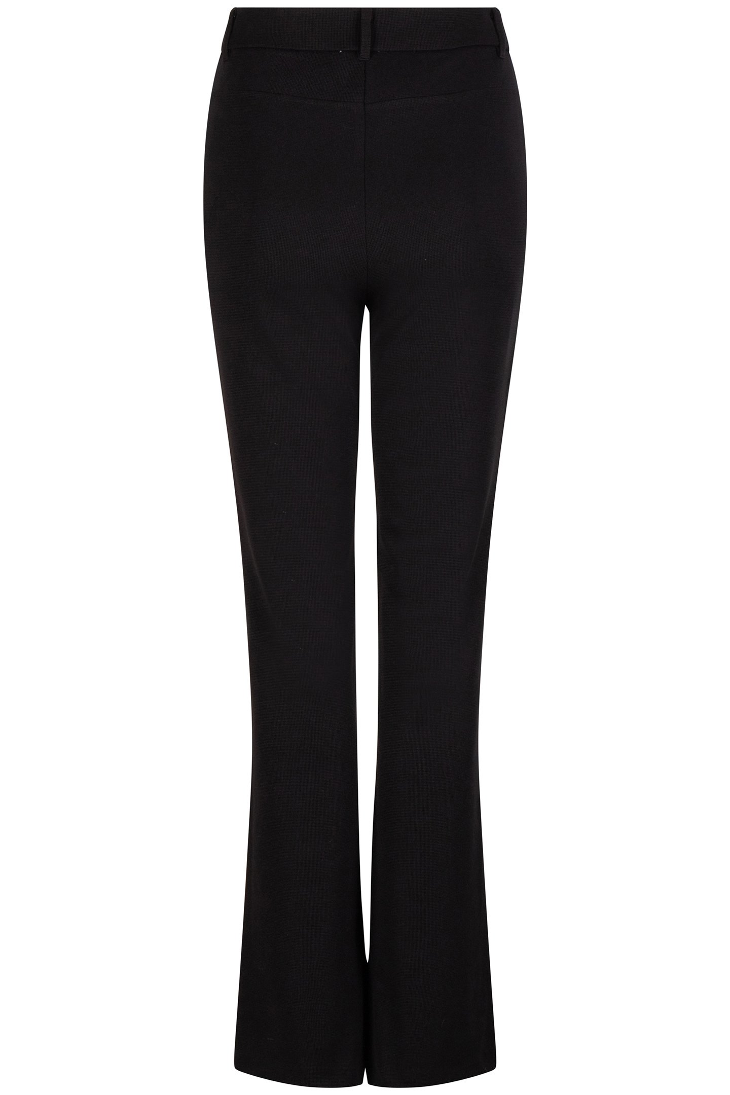 TROUSERS STRUCTURE FLAIR BLACK 5