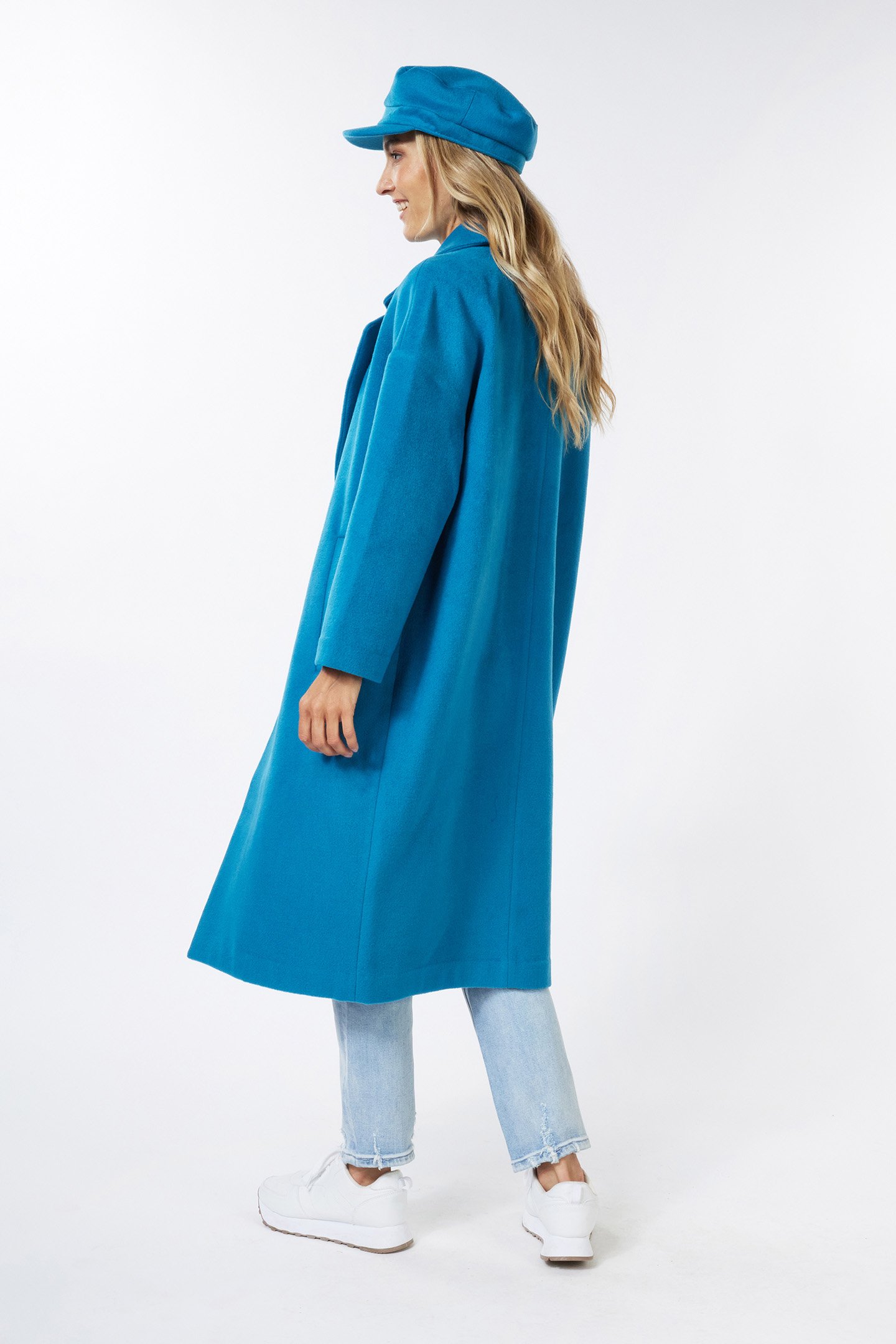 COAT LONG OVERSIZED PETROL 3