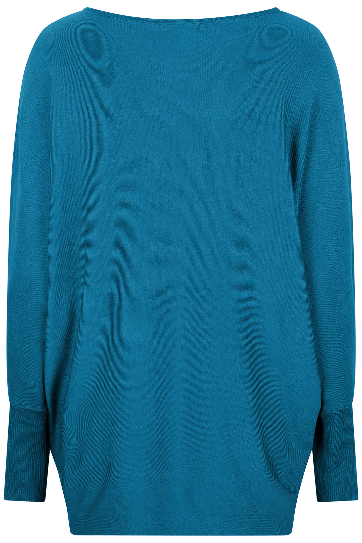 SWEATER BATWING BUTTONED CUFF PETROL 4