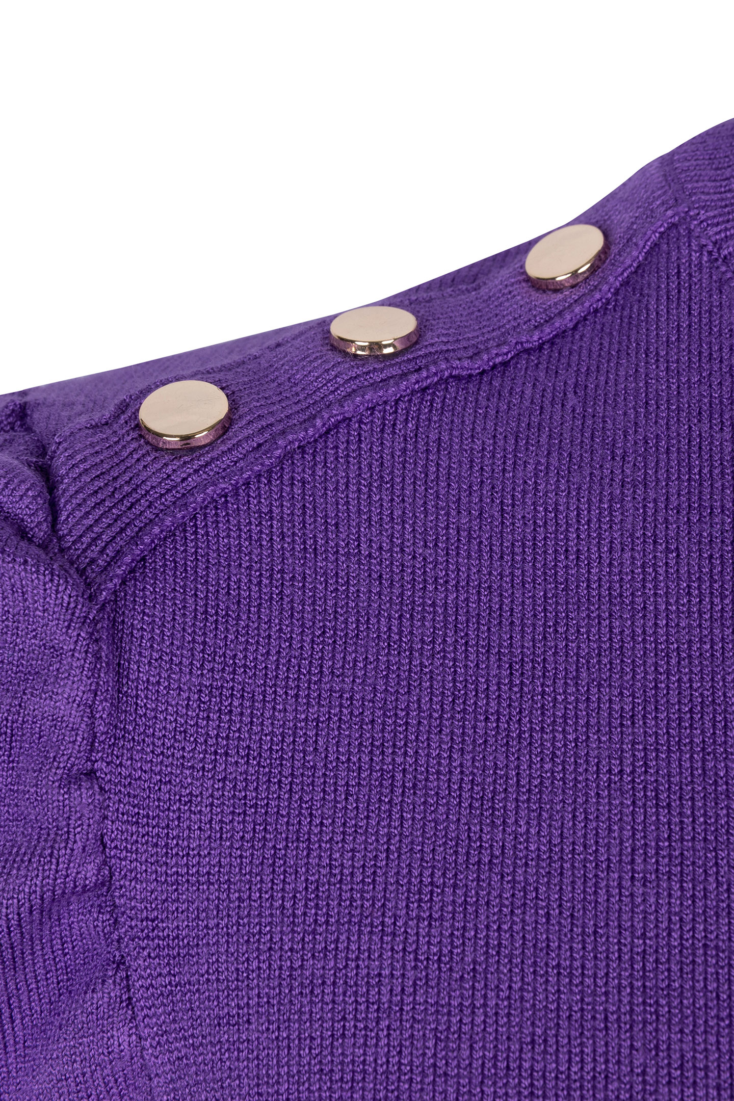 SWEATER FANCY DETAIL SHLDR BASIC KNIT DEEP LAVENDER 9