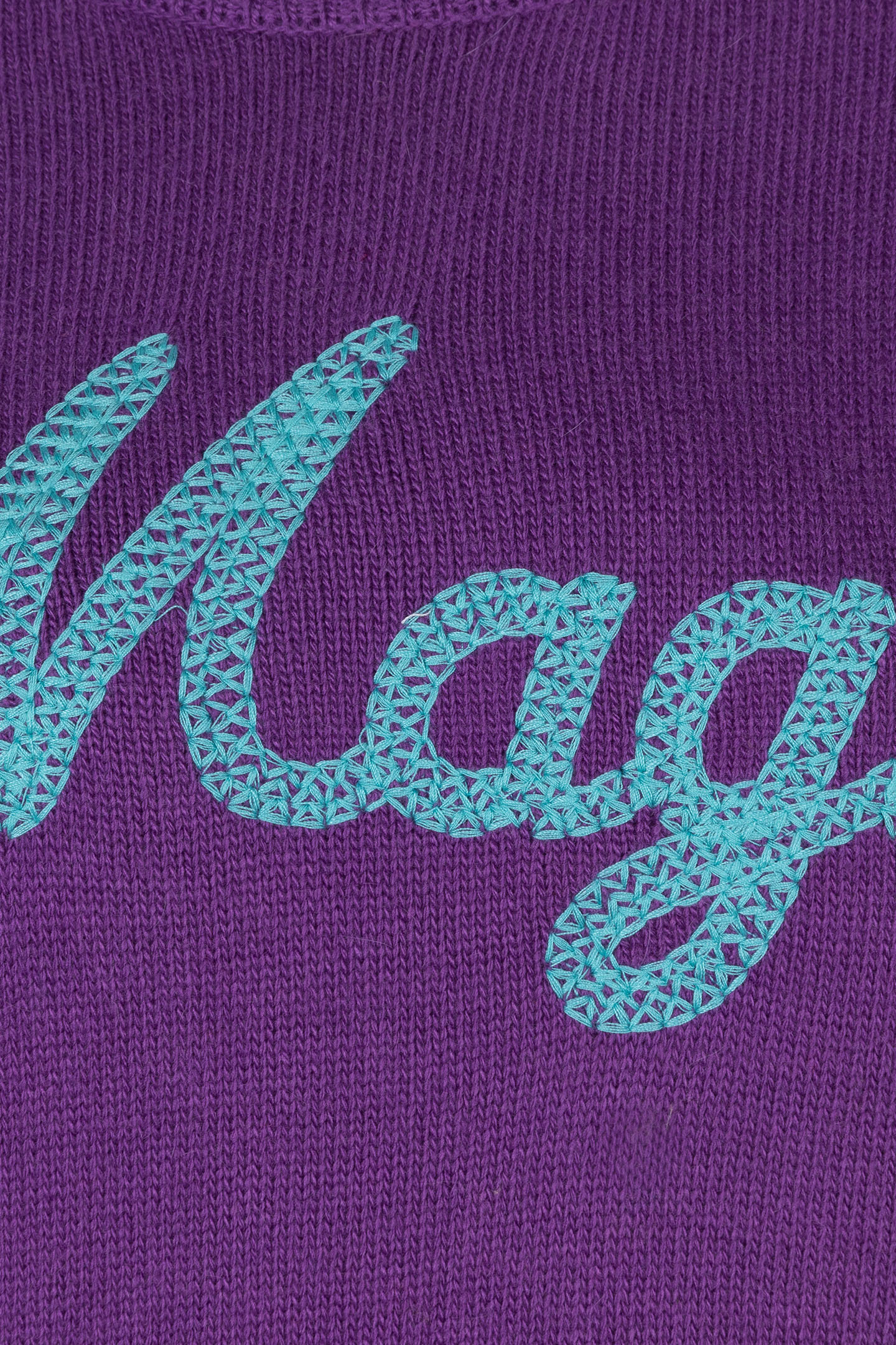 SWEATER “MAGIC” INTARSIA DEEP LAVENDER 8