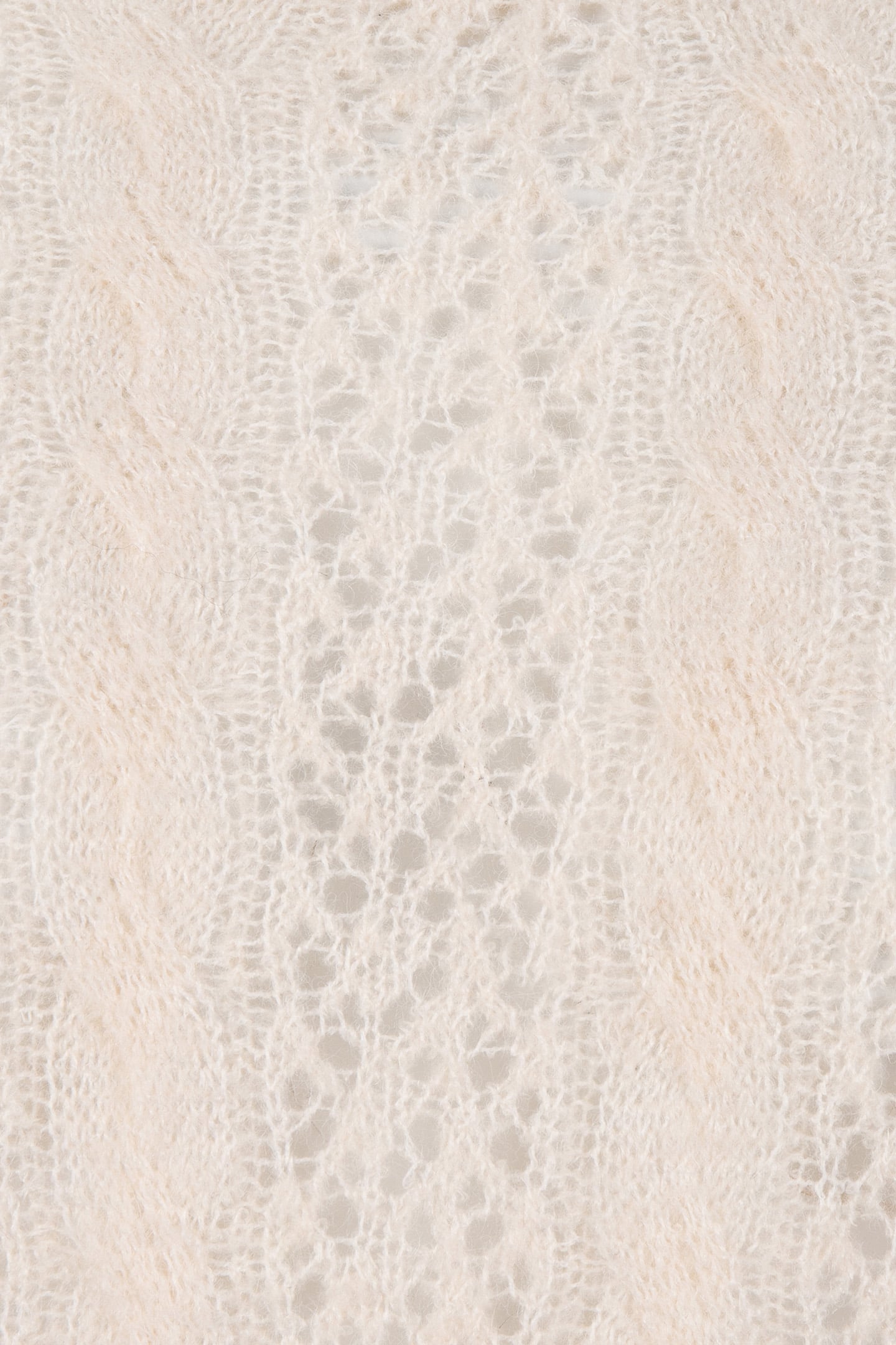 SWEATER CABLE AJOUR LIGHT SAND 7