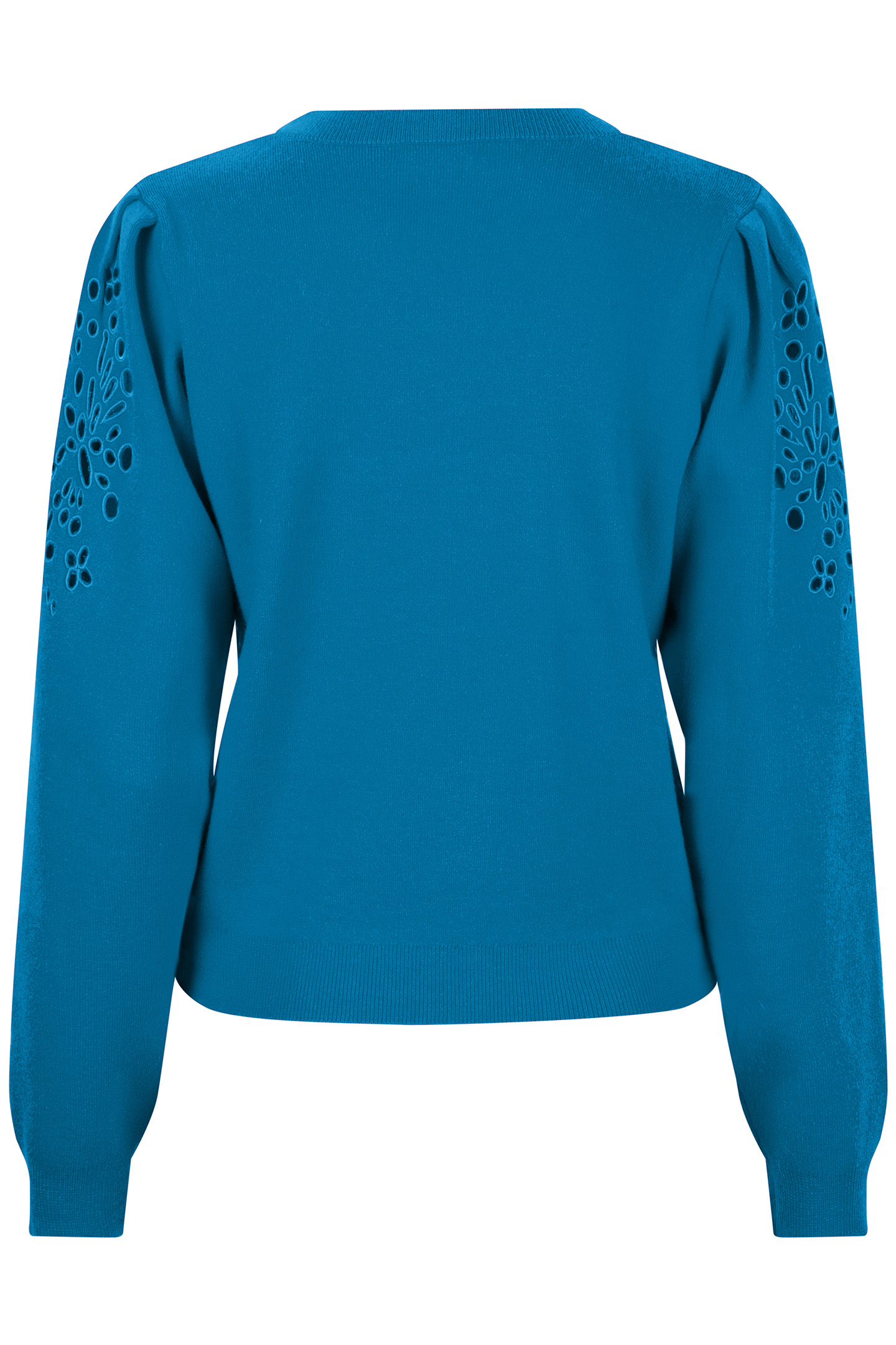 SWEATER EMBROIDERY ANGLAISE PETROL 4