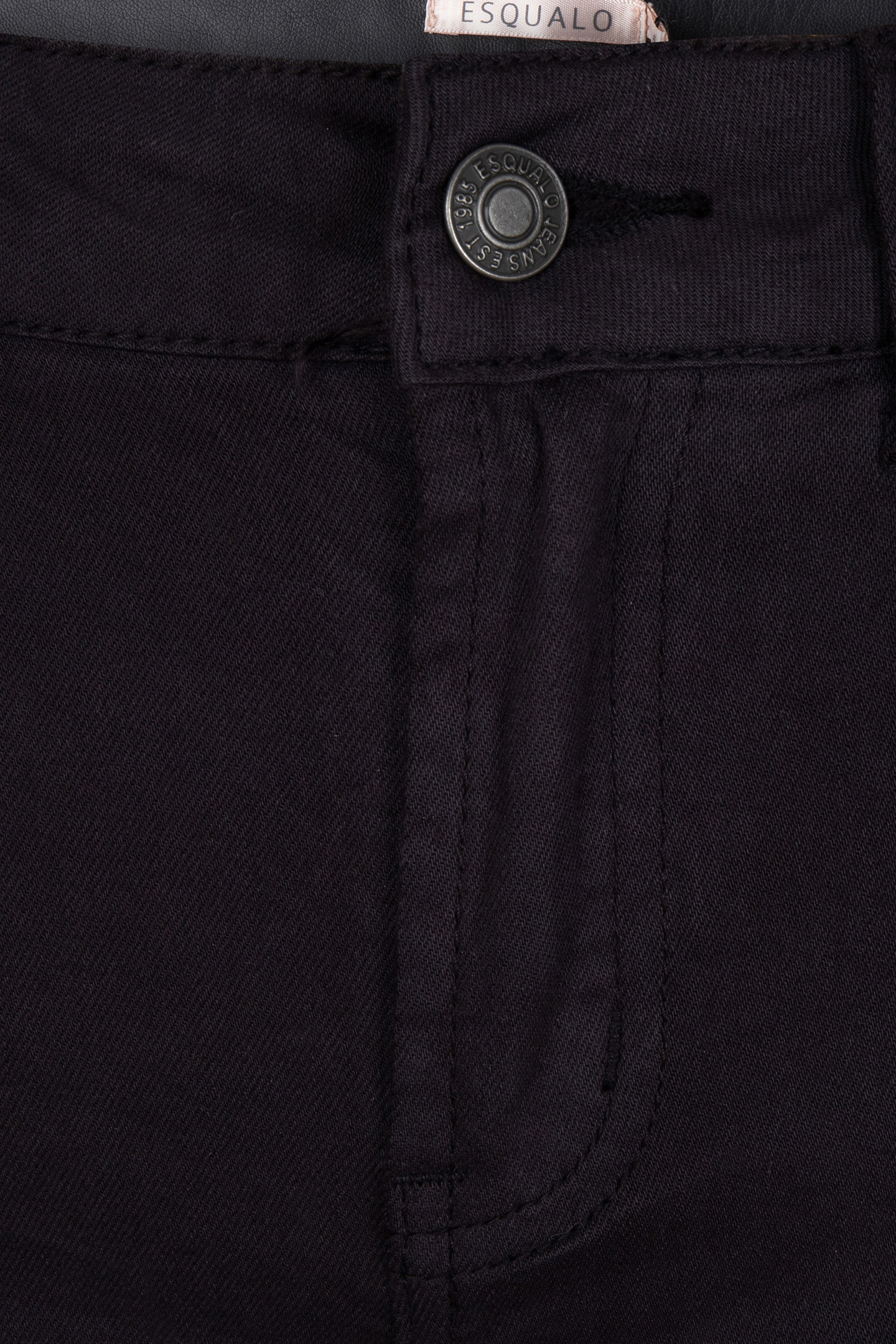 TROUSERS COLORED DENIM FLAIR BLACK 8