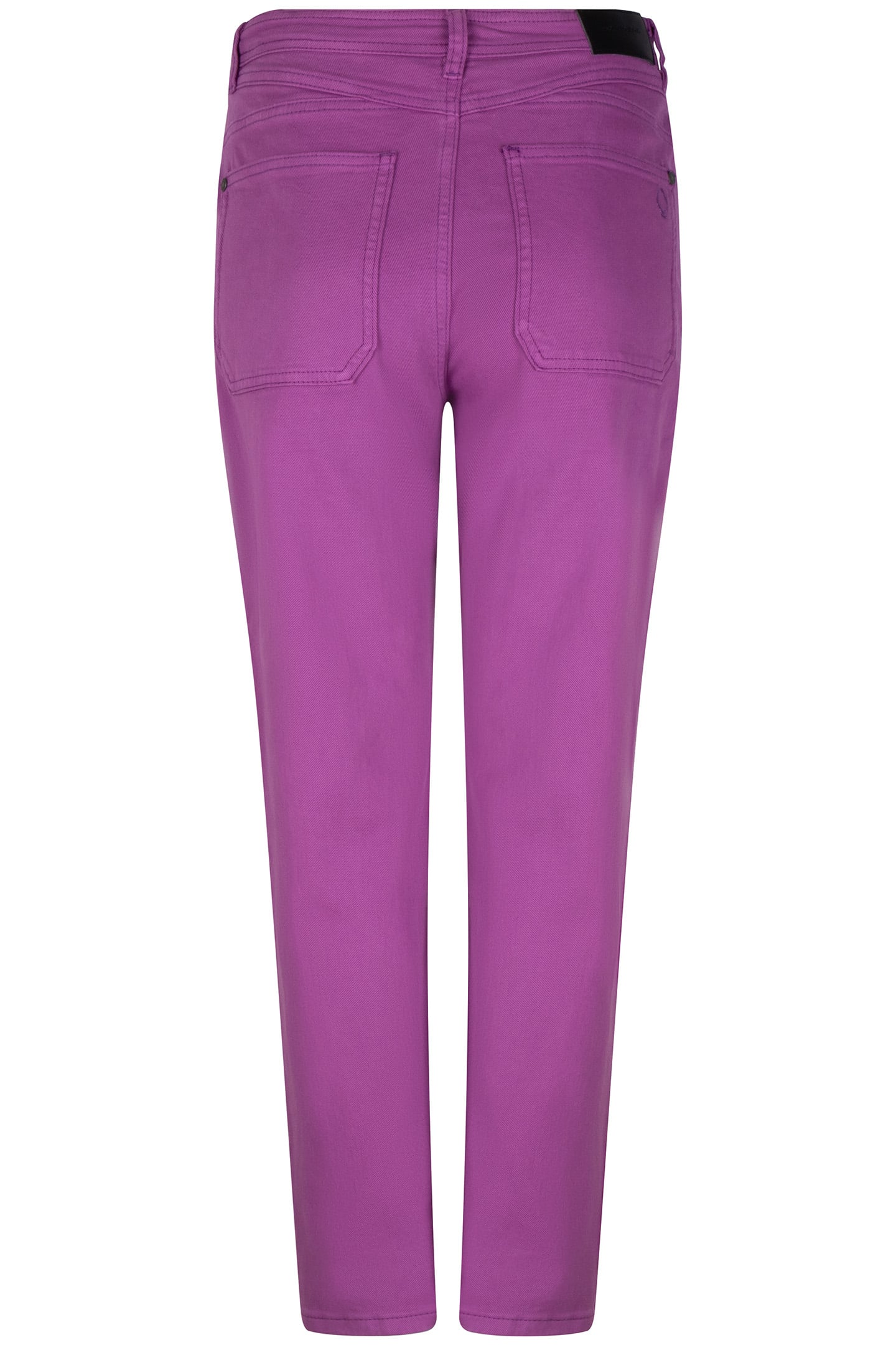 TROUSERS COLORED DENIM STRAIGHT FIT VIOLET 4