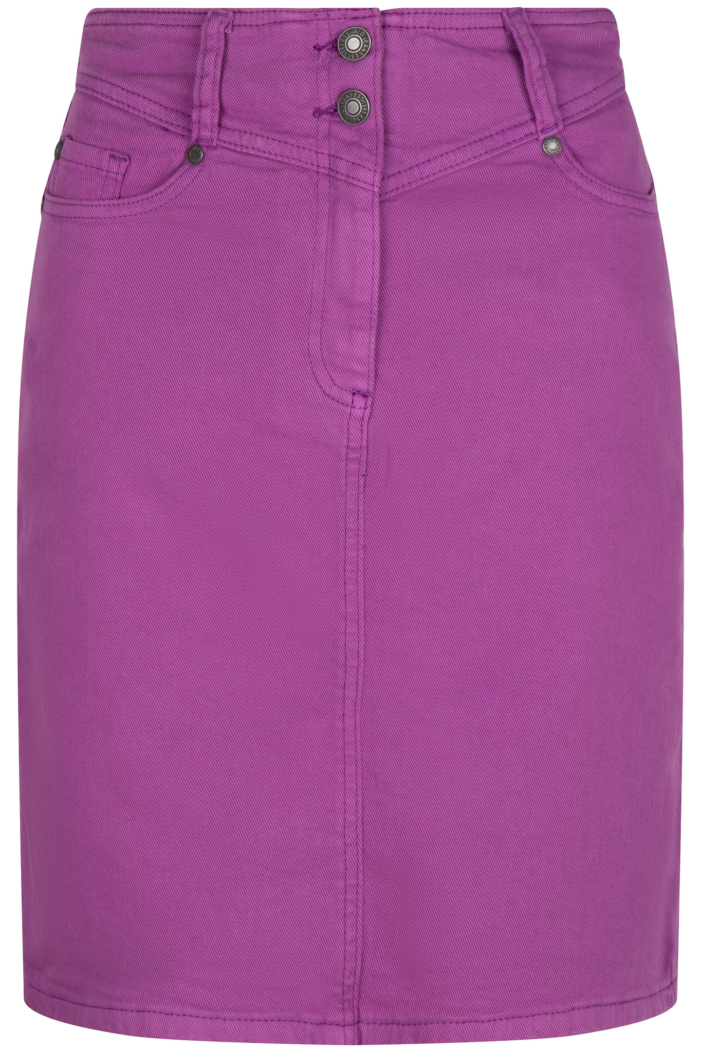 SKIRT COLORED DENIM VIOLET 3