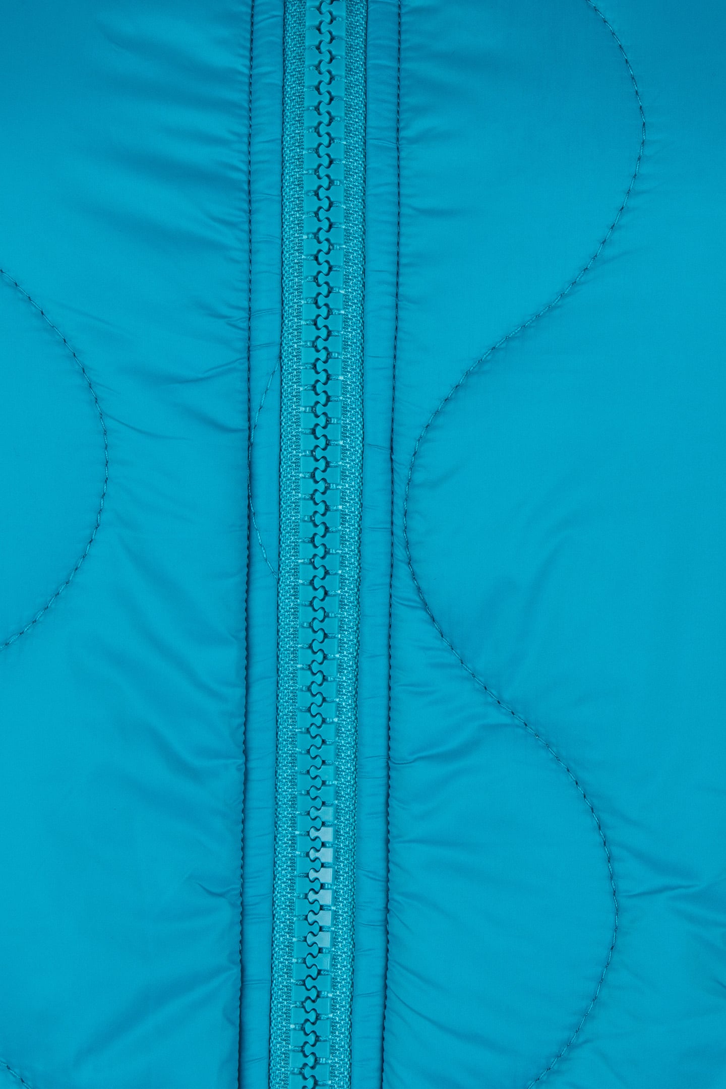 BODYWARMER QUILTED LONG PETROL 8