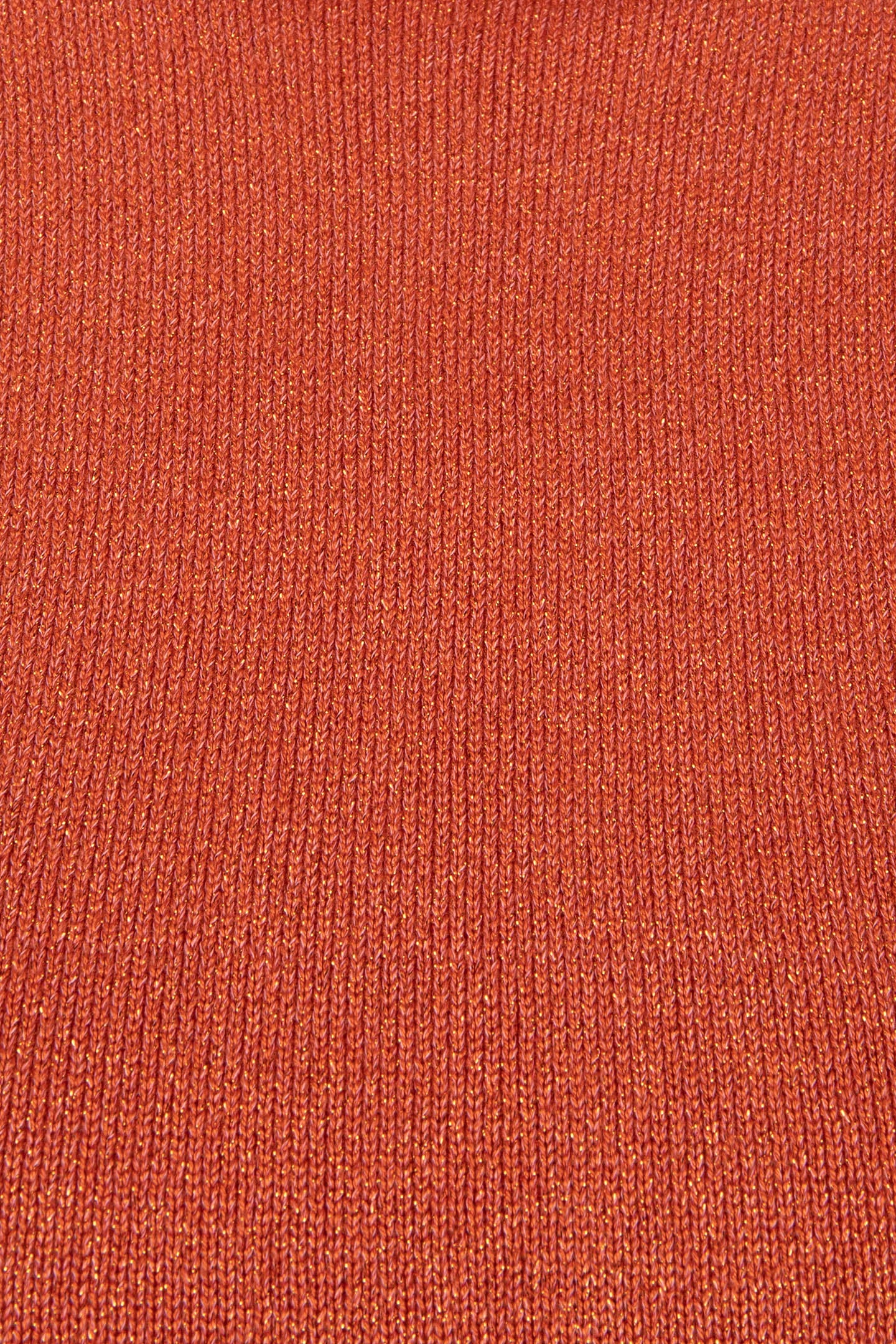 TOP SLVLSS COLLAR LUREX RUST 9