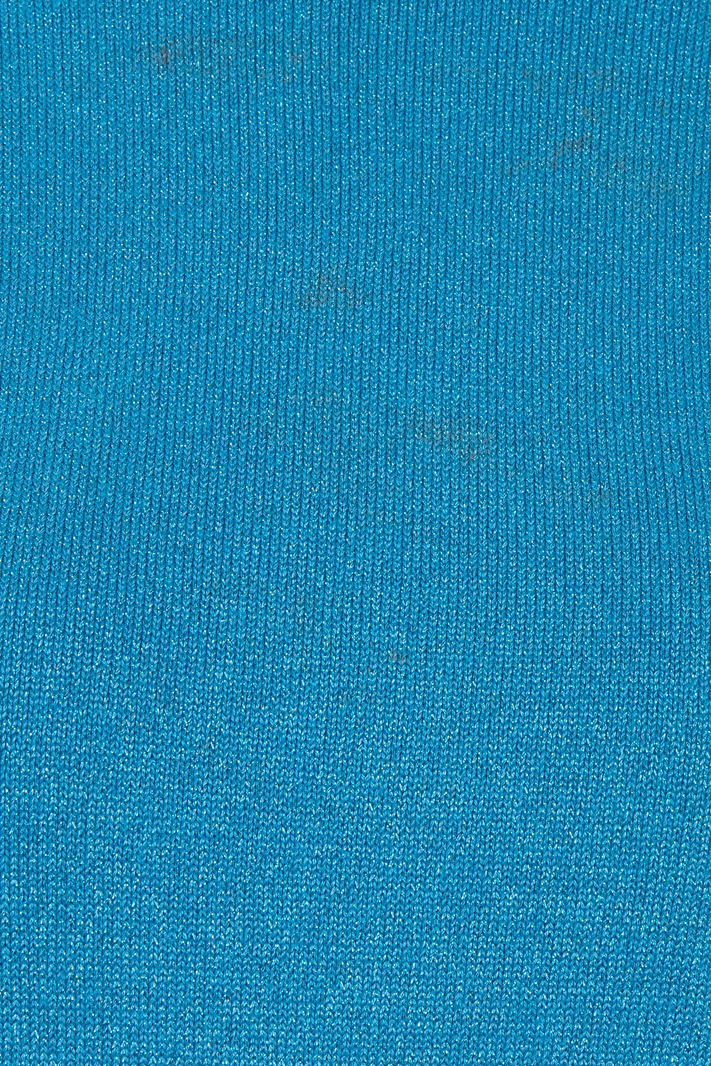 SWEATER S/SLVE LUREX PETROL 8