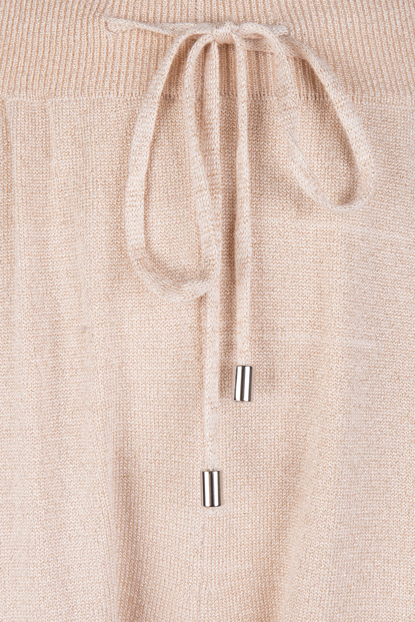 TROUSERS JOGGER LUREX LIGHT SAND 7