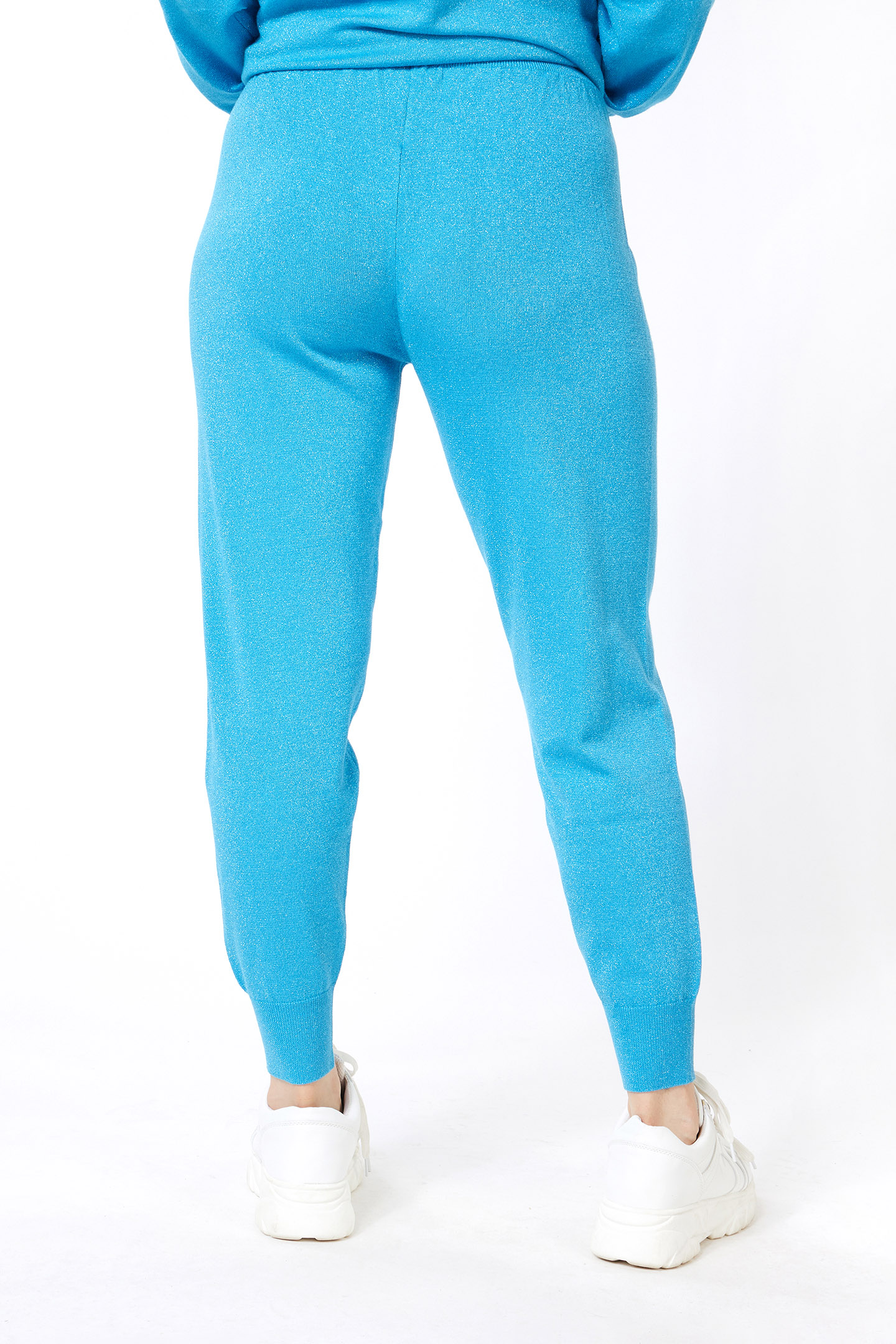 TROUSERS JOGGER LUREX PETROL 4