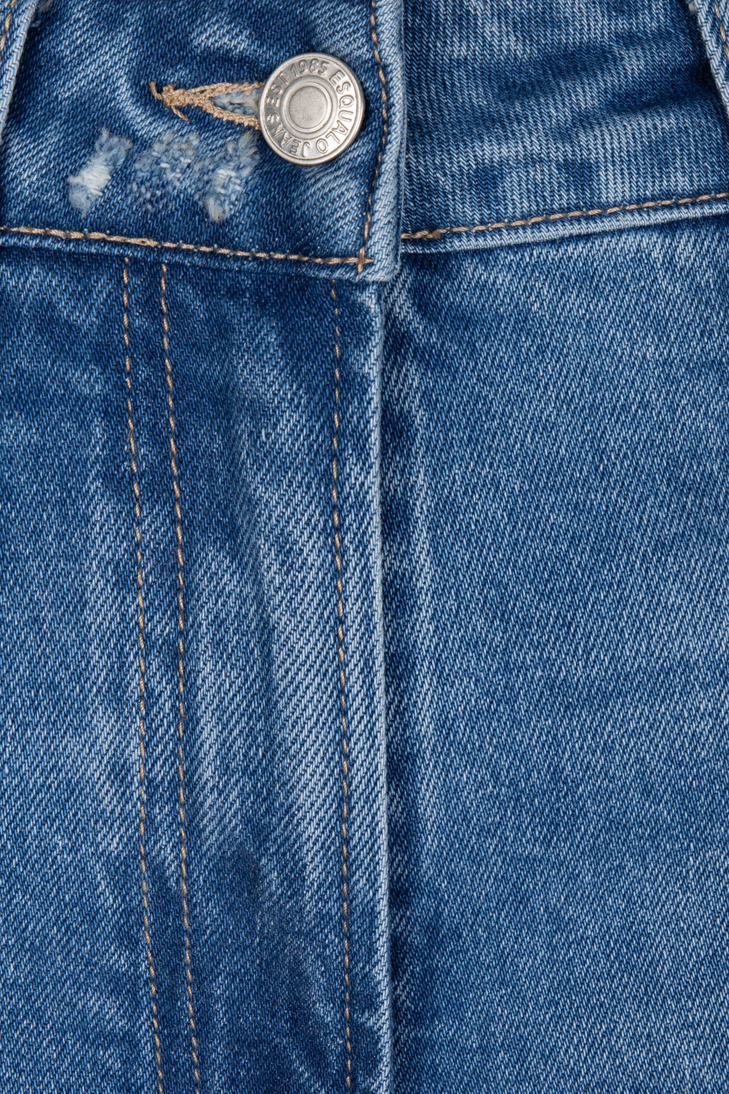 TROUSERS VINTAGE HIGH WAIST JEANS BLUE 7