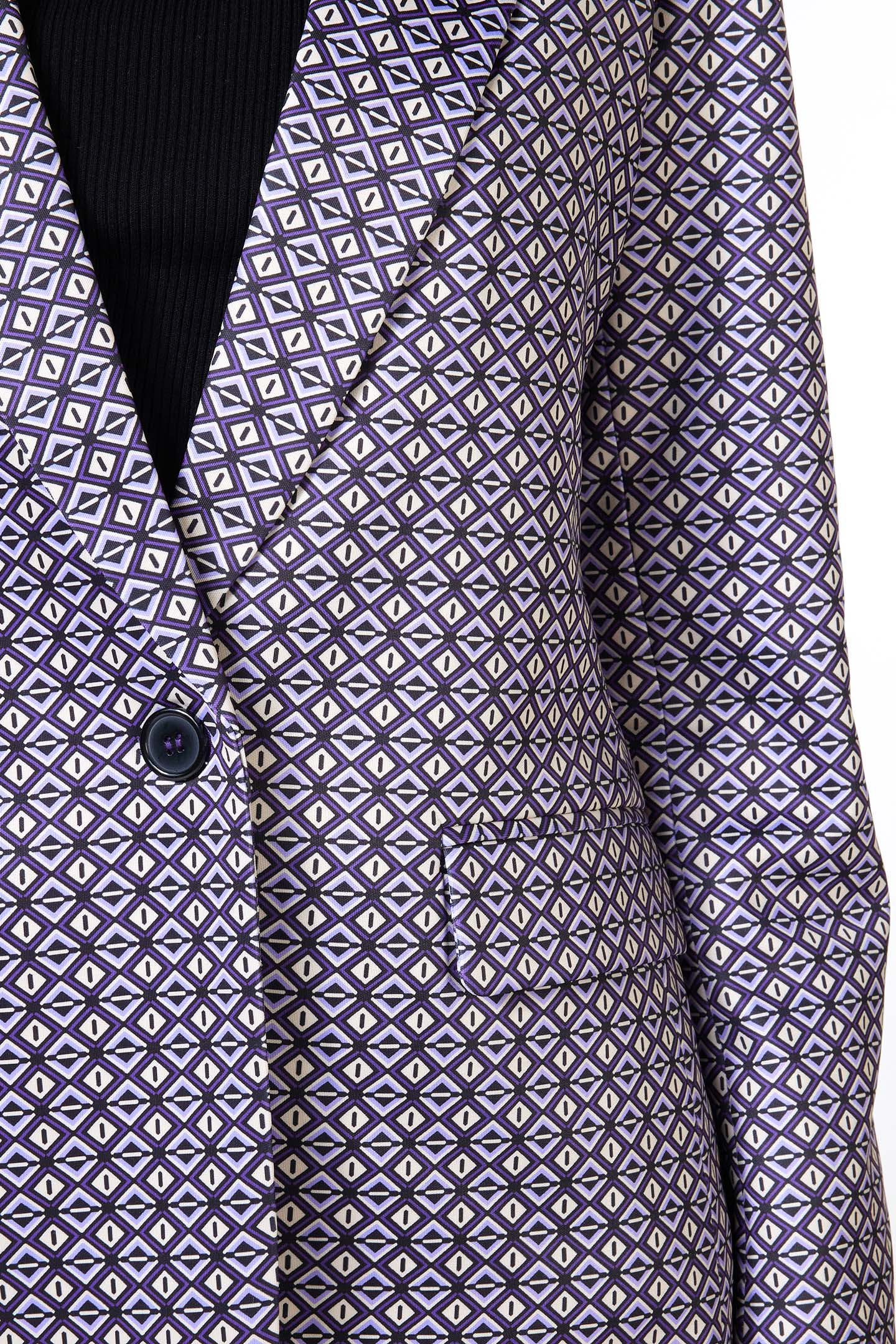 BLAZER GRAPHIC EARTH PRINT 8