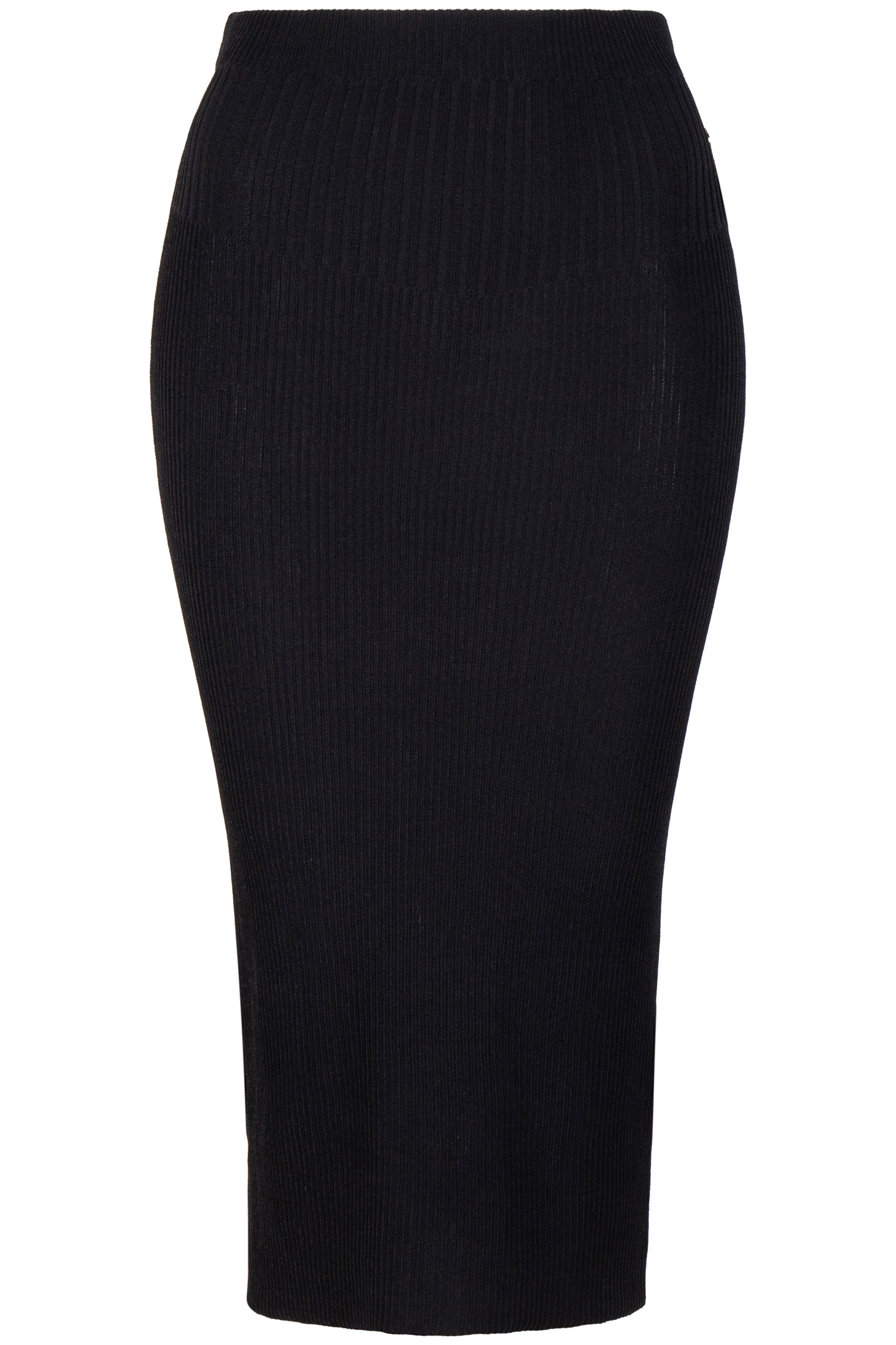 SKIRT KNITTED MIXED RIB BLACK 5