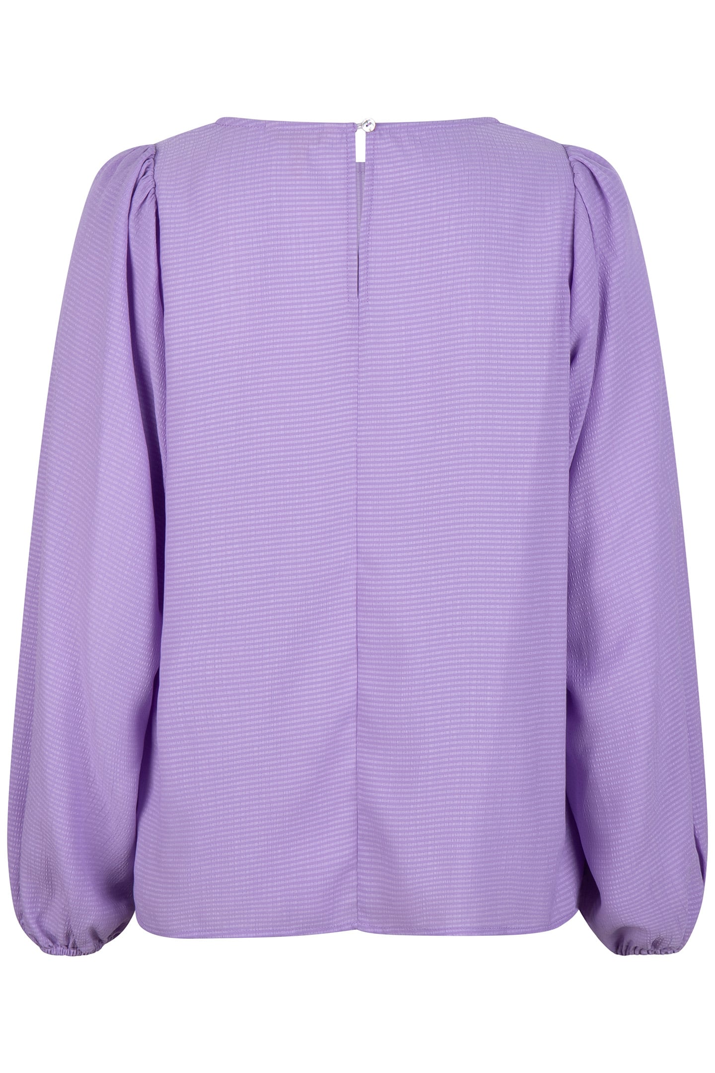 BLOUSE R-NECK STRUCTURE LILAC 4