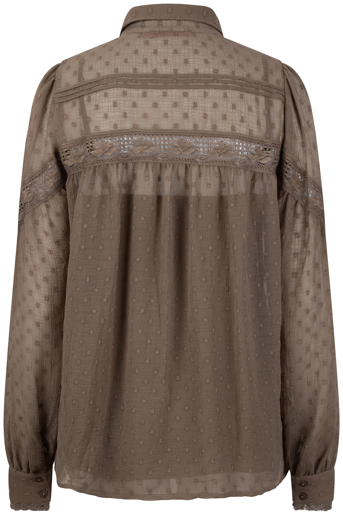 BLOUSE TAPES PLUMETIS ARMY GREEN 6