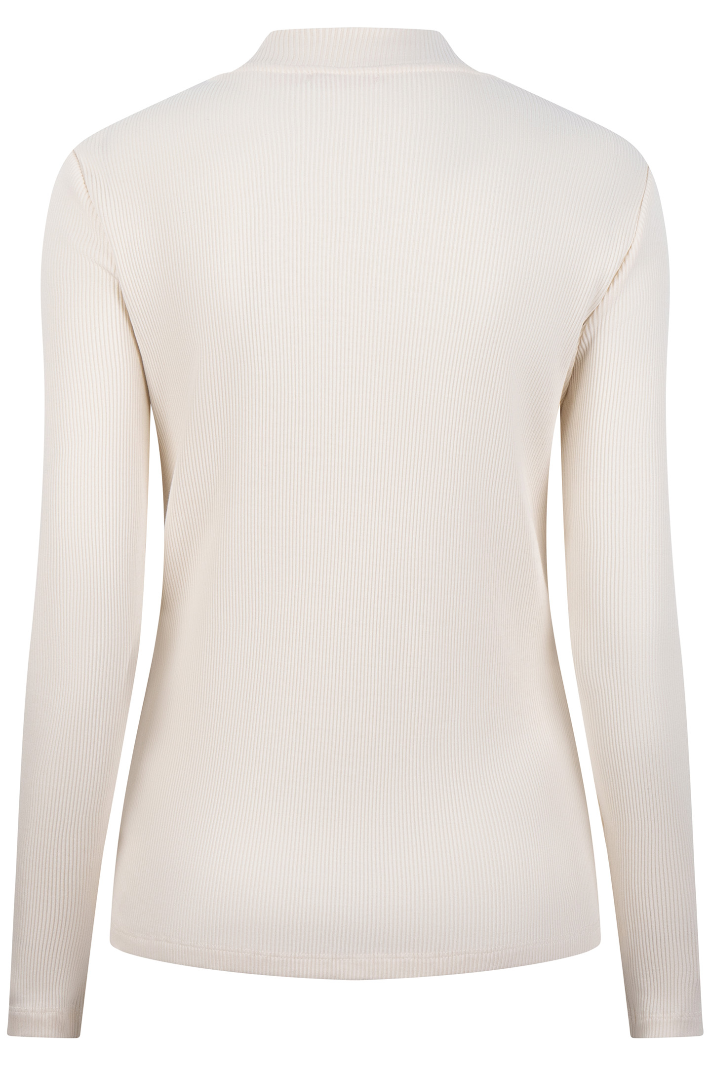 TOP RIB LONG SLVE LIGHT SAND 4