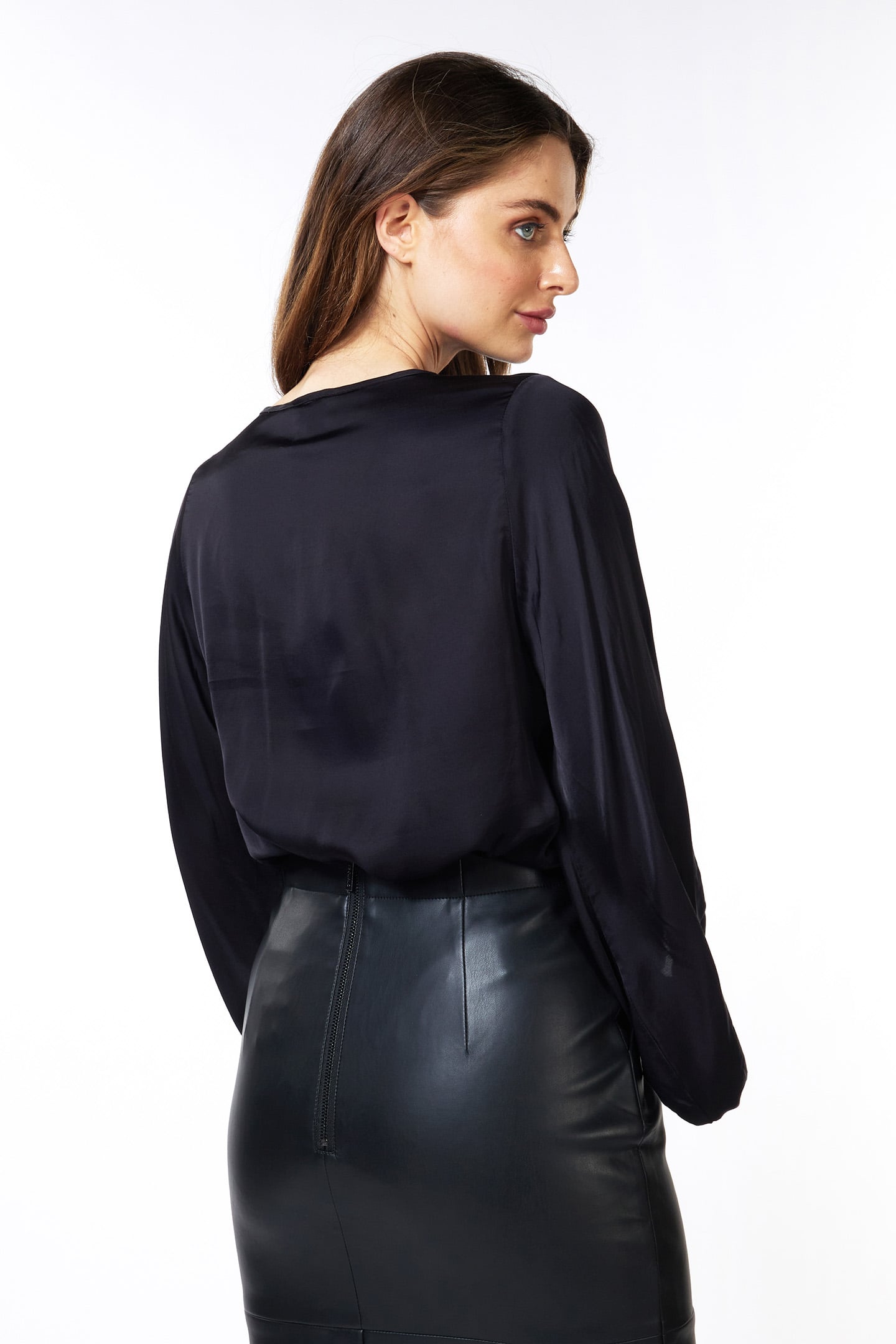 BLOUSE WIDE SLEEVE BLACK 3