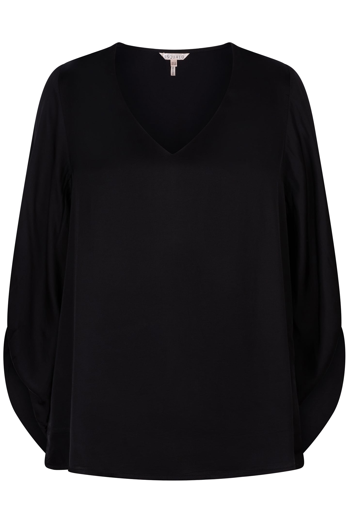 BLOUSE WIDE SLEEVE BLACK 4