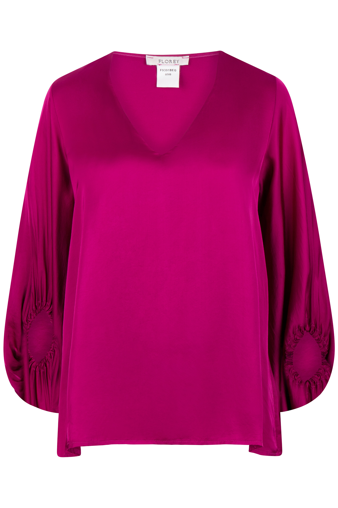 BLOUSE WIDE SLEEVE FUCHSIA 5