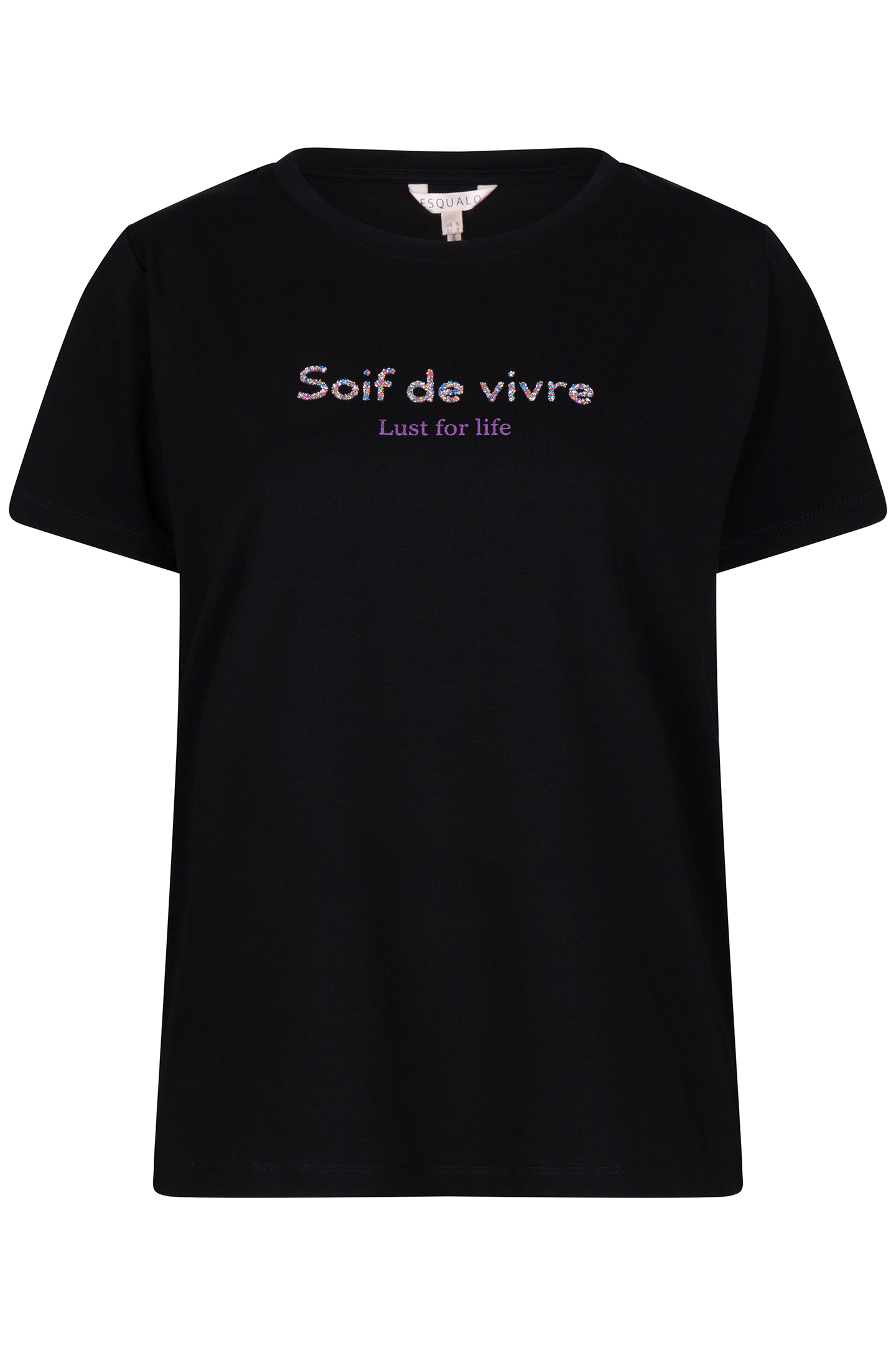 T-SHIRT SOIF DE VIVRE BLACK 5